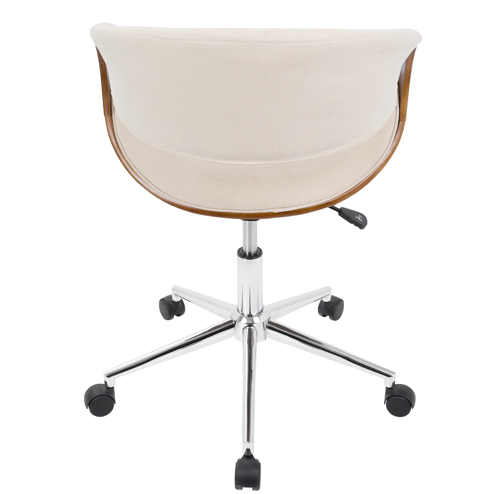 Curvo Office Chair - Cream - Image 5