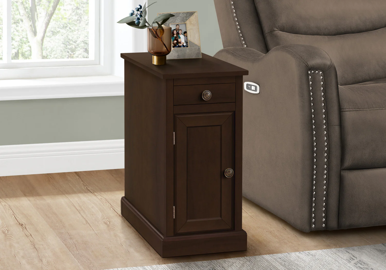 Cyris Side Table - Espresso - Image 2