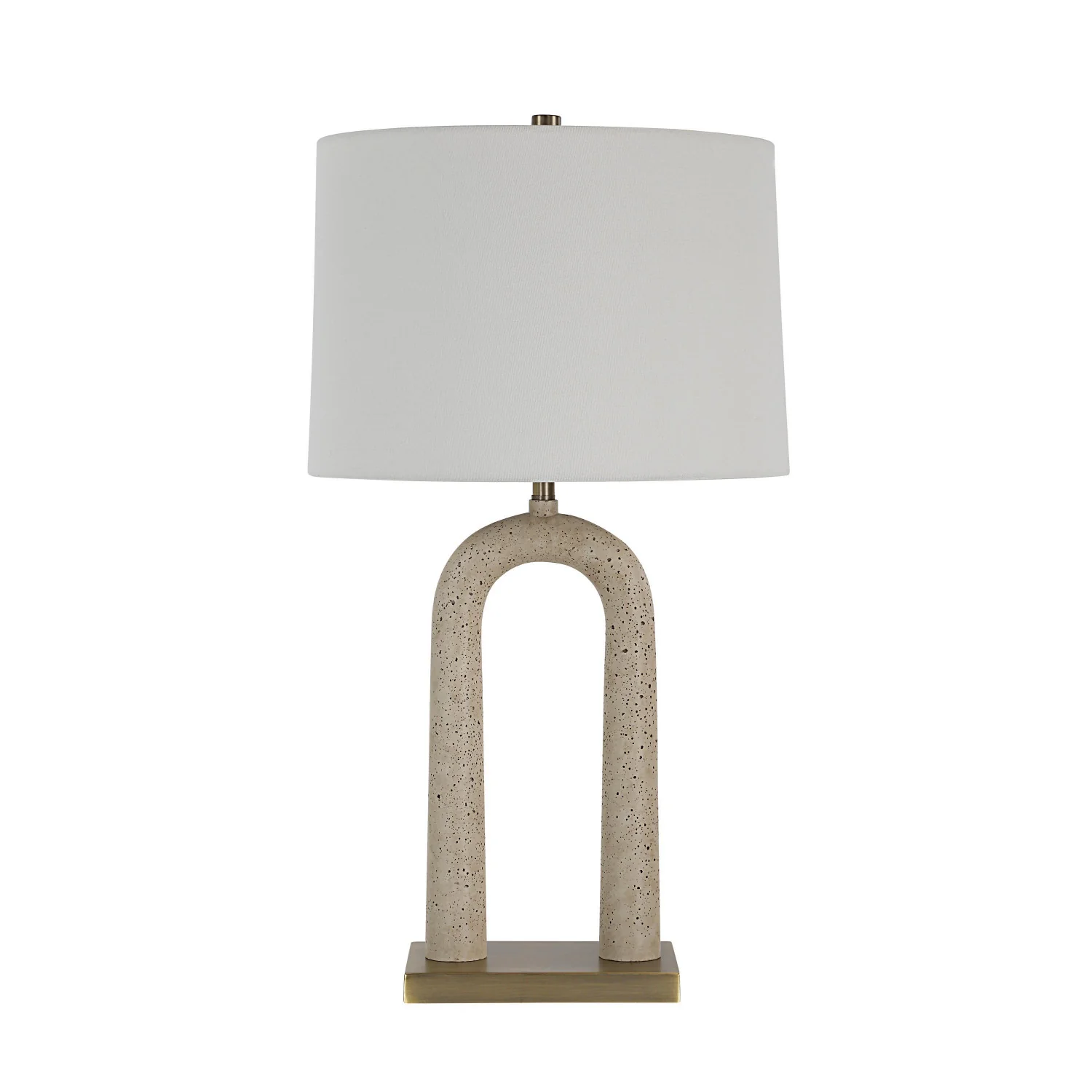 Cyrus Table Lamp - Beige Travertine - Image 3
