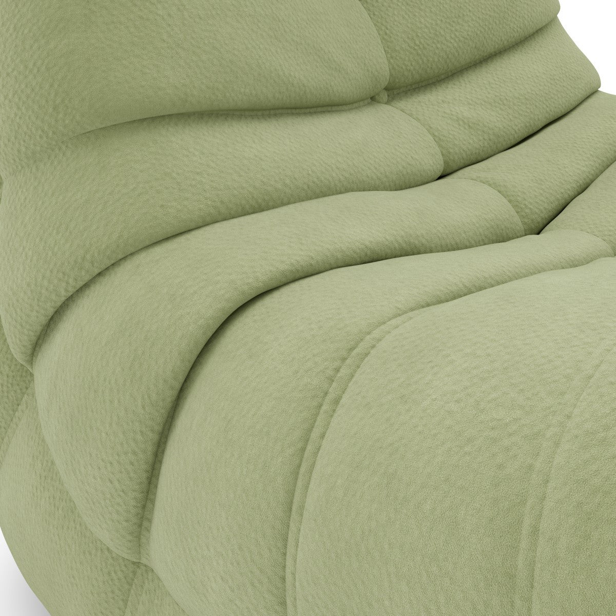 Daisy Kid's All-Foam Armless Chair - Sage - Image 3