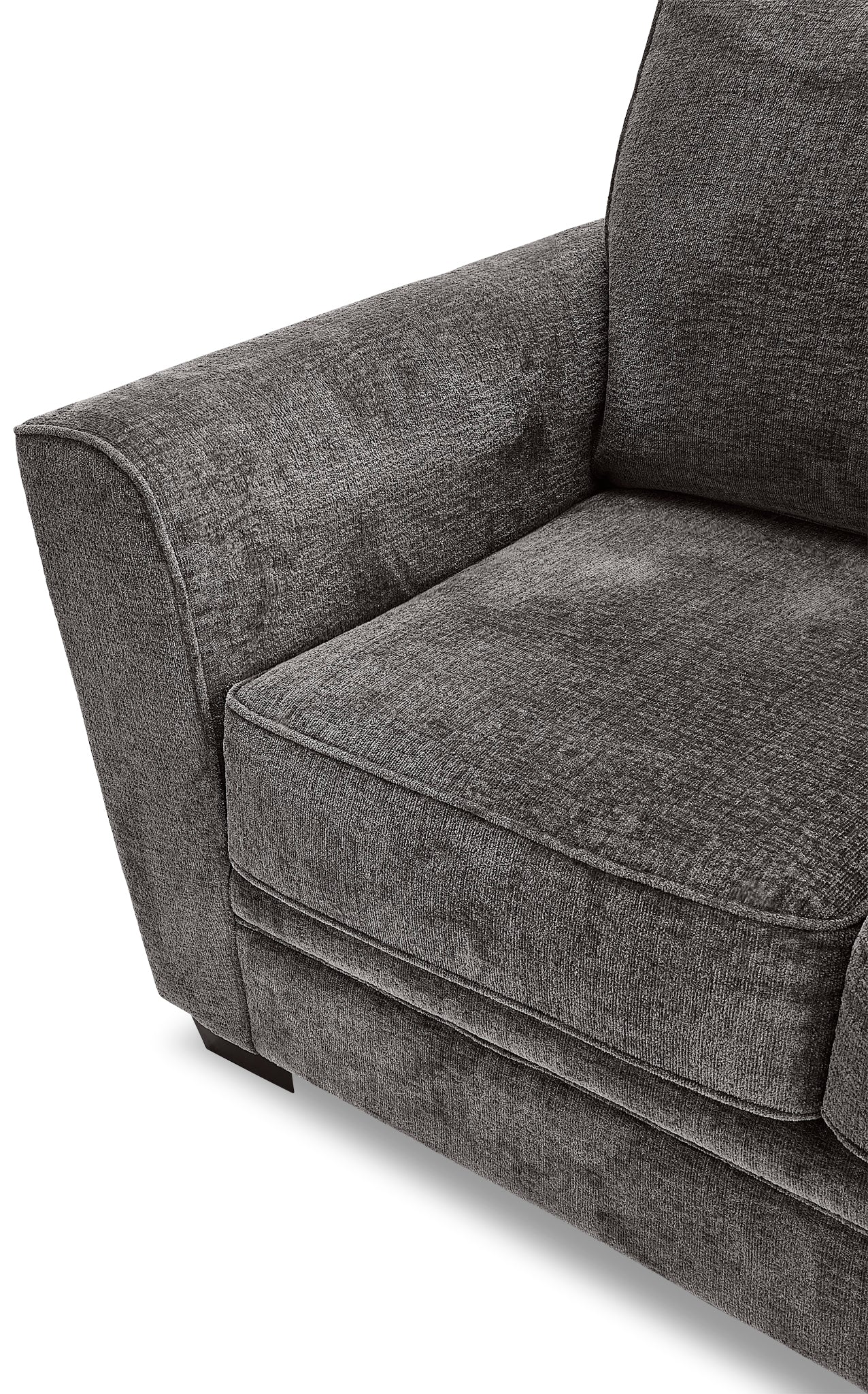 Daisy Loveseat - Charcoal - Image 4