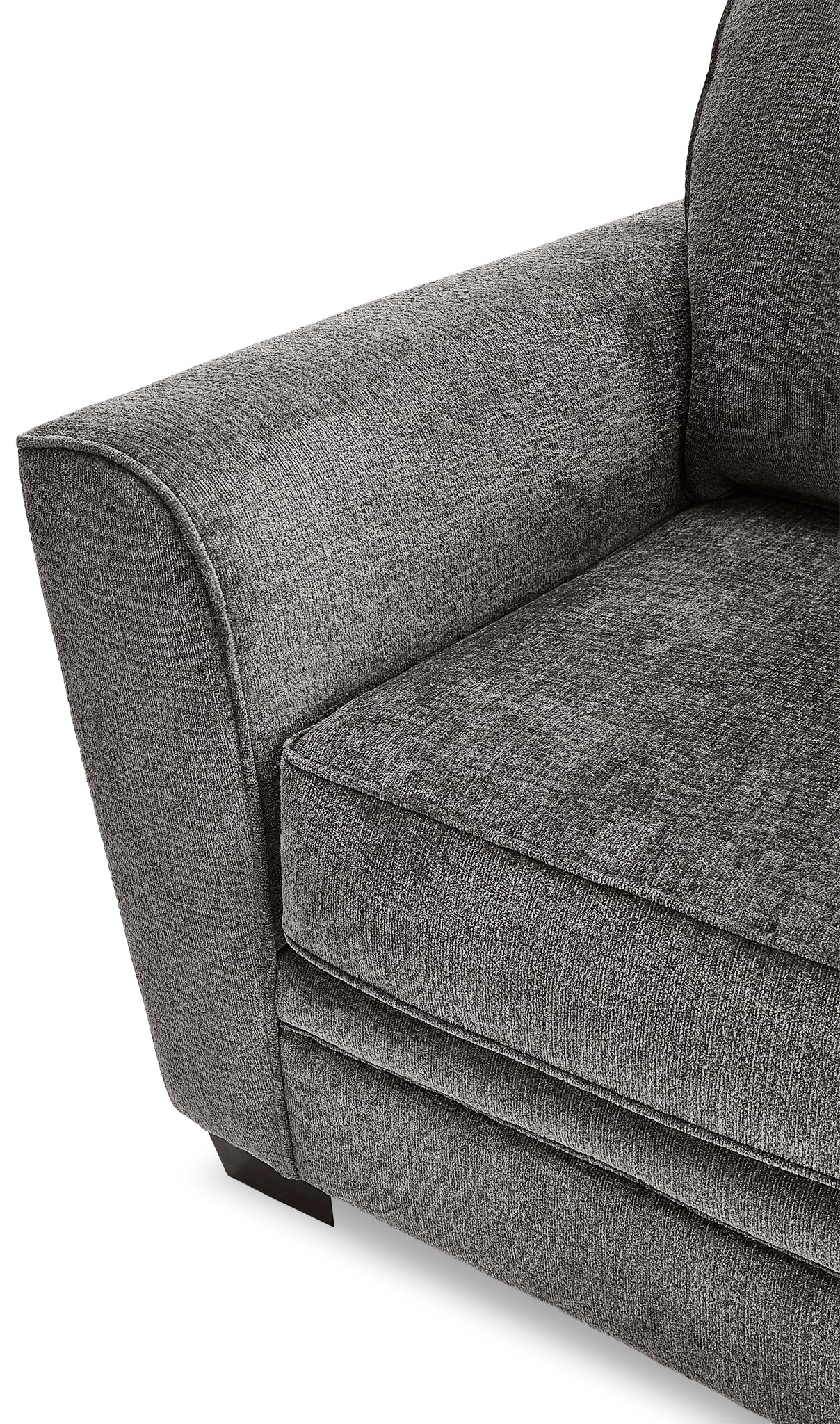 Daisy Sofa and Chair Set - Charcoal - Image 4
