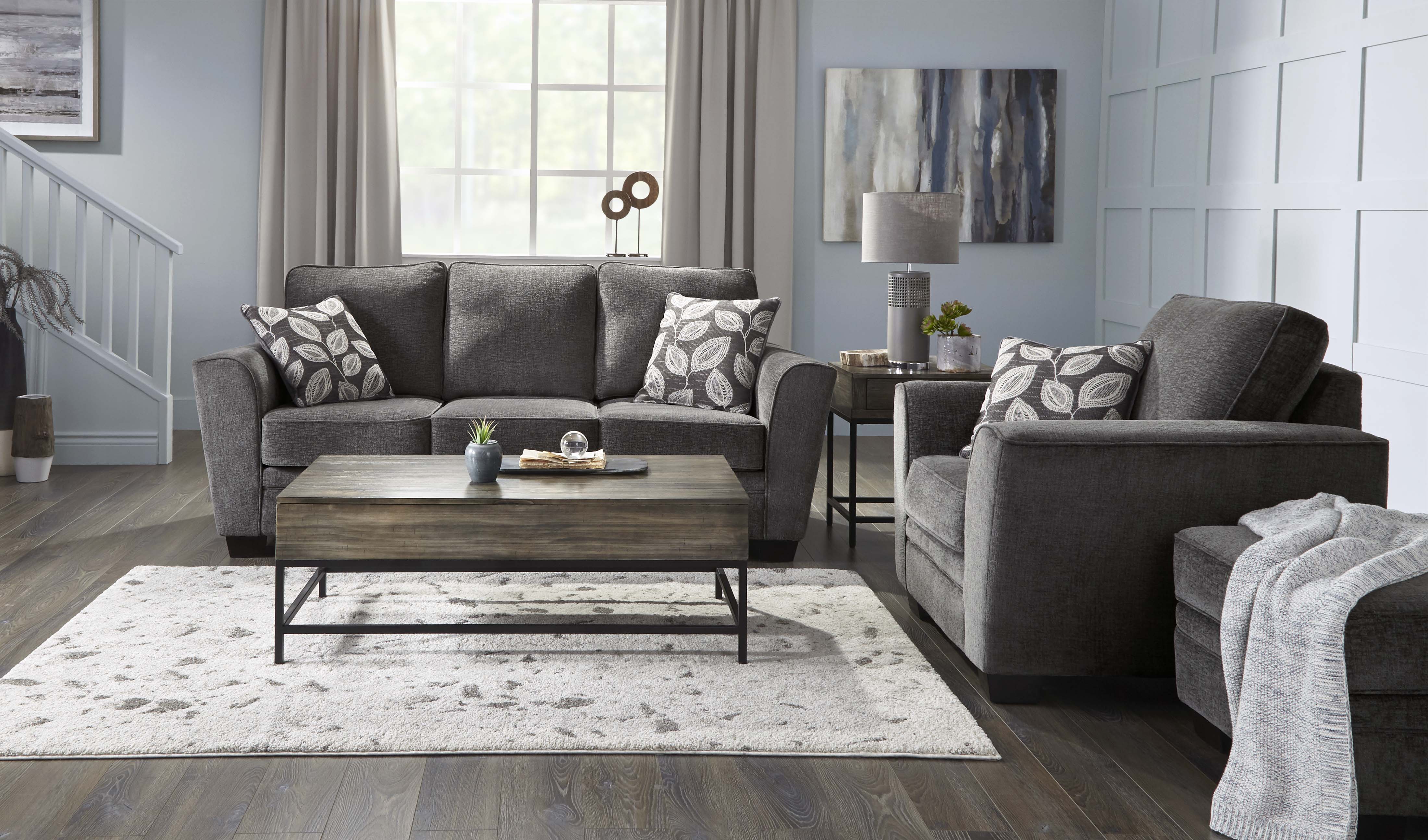 Daisy Sofa - Charcoal - Image 3