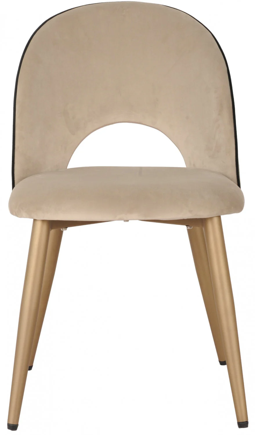 Dalva Dining Chair - Beige - Set of Two - Image 3