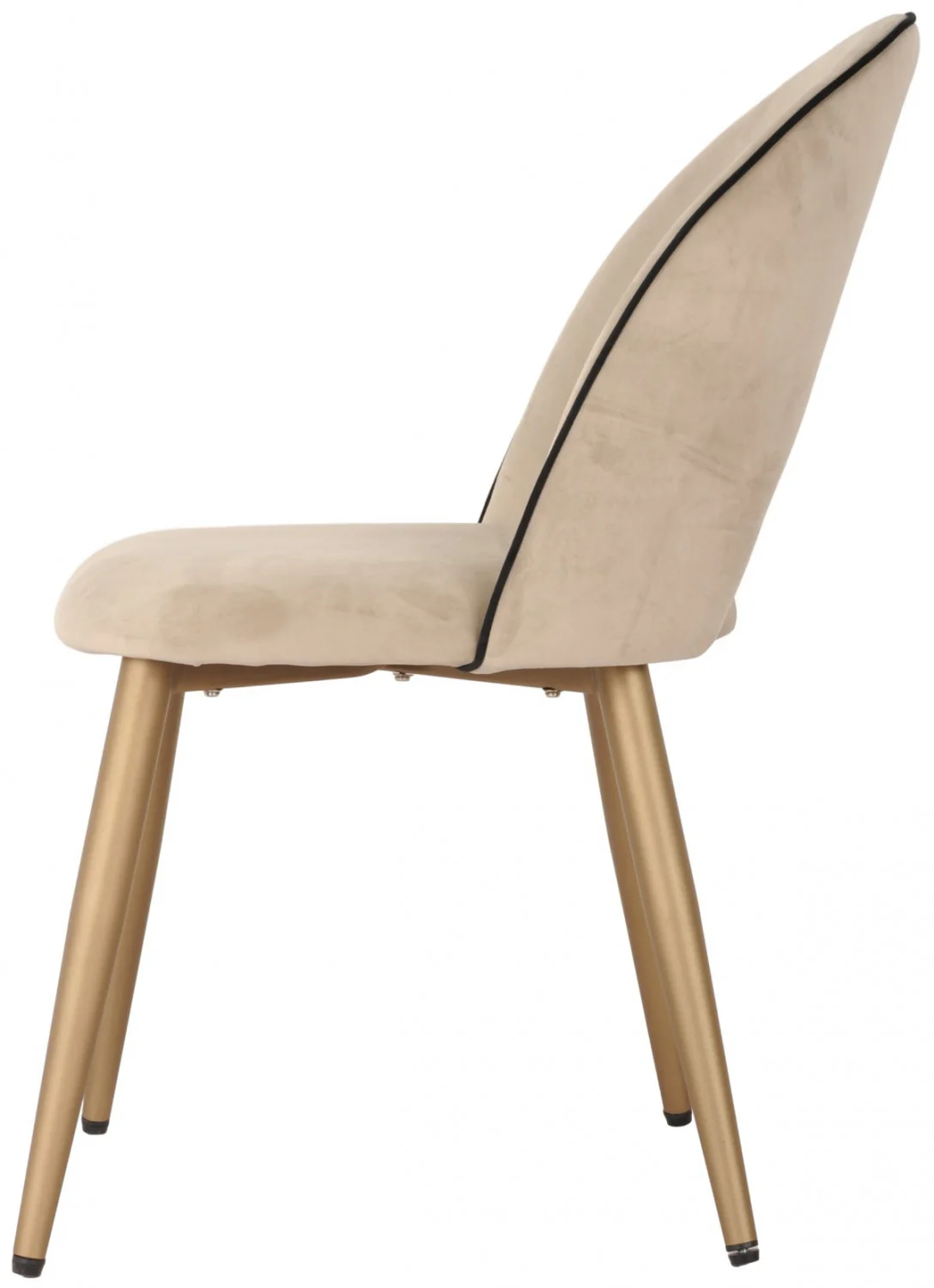 Dalva Dining Chair - Beige - Set of Two - Image 7