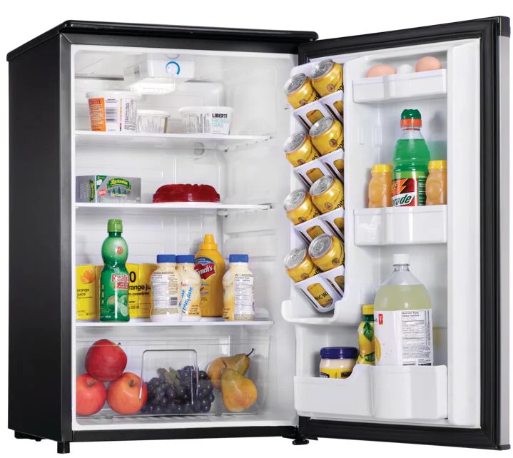 Danby Designer Stainless Look Compact Refrigerator (4.4 cu. ft.) - DAR044A4BSLDD - Image 3