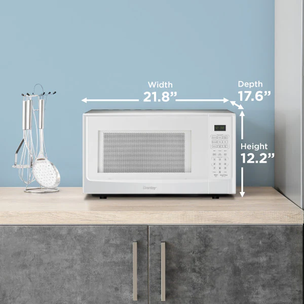 Danby Designer White Sensor Cooking Microwave (1.4 Cu. Ft.) - DDMW01440WG1 - Image 8