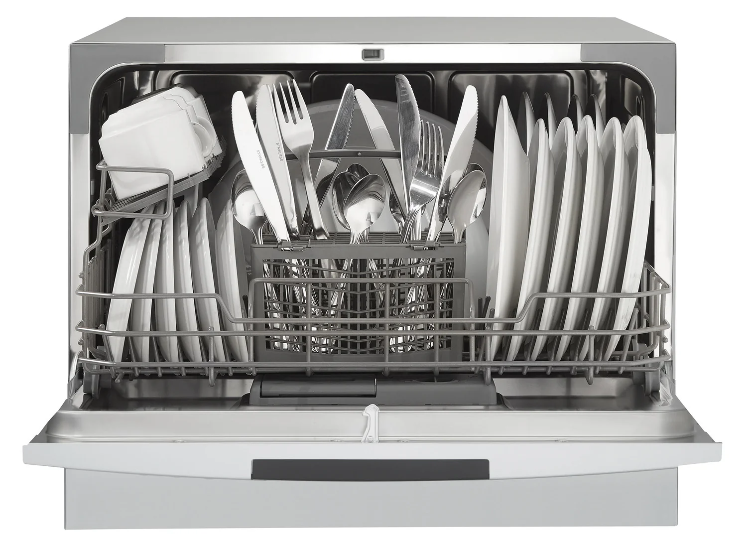 Danby Silver Countertop 18" Dishwasher - DDW631SDB - Image 4