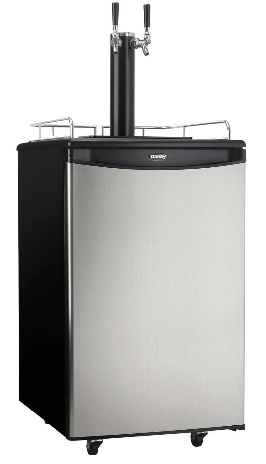 Danby Silver Dual Tap Keg Cooler (5.4 Cu. Ft.) - DKC054A1BSL2DB - Image 2