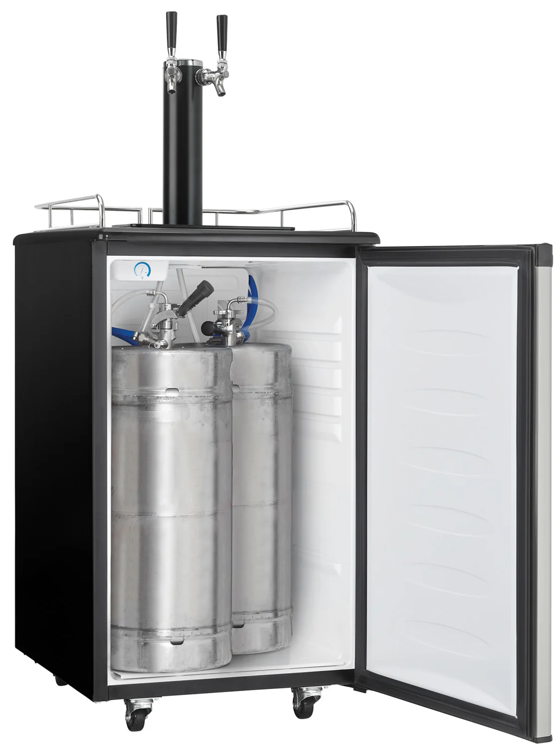 Danby Silver Dual Tap Keg Cooler (5.4 Cu. Ft.) - DKC054A1BSL2DB - Image 4