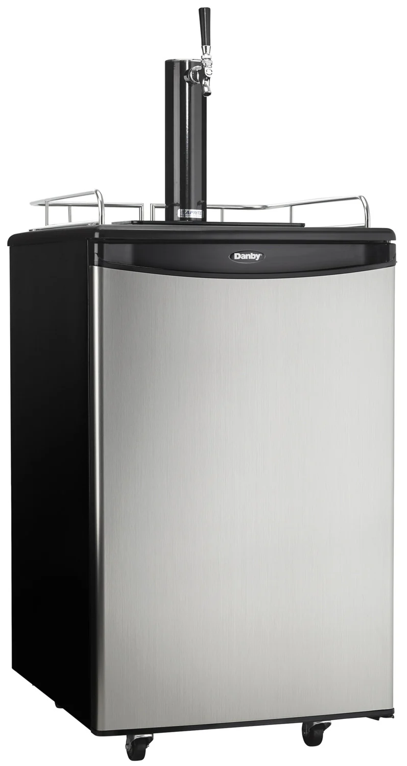 Danby Silver Single Tap Keg Cooler (5.4 Cu. Ft.) - DKC054A1BSLDB - Image 2