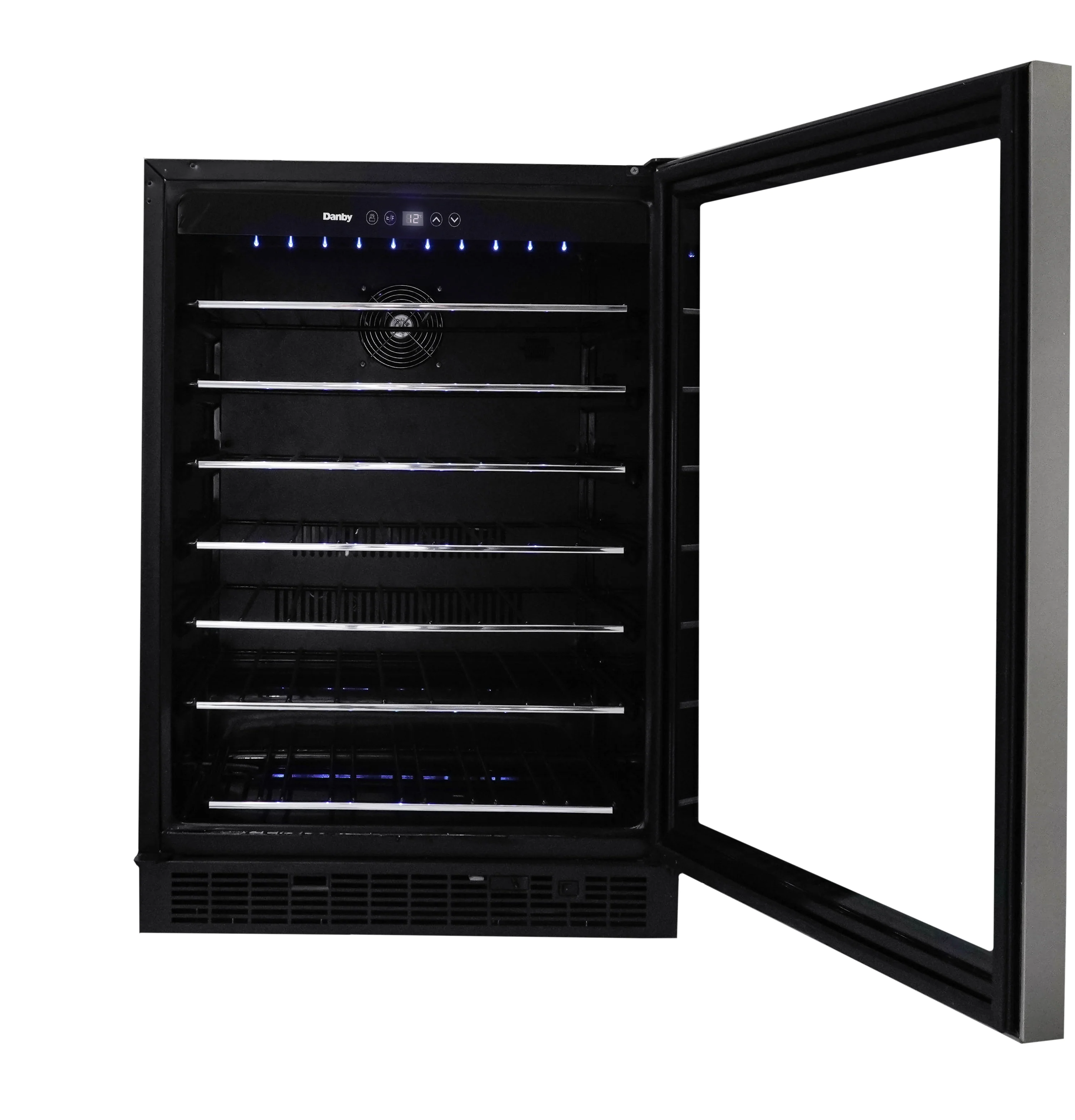 Danby Stainless Buit-In Under-Counter 60 Bottles Wine Cooler - DWC057A1BSS - Image 3
