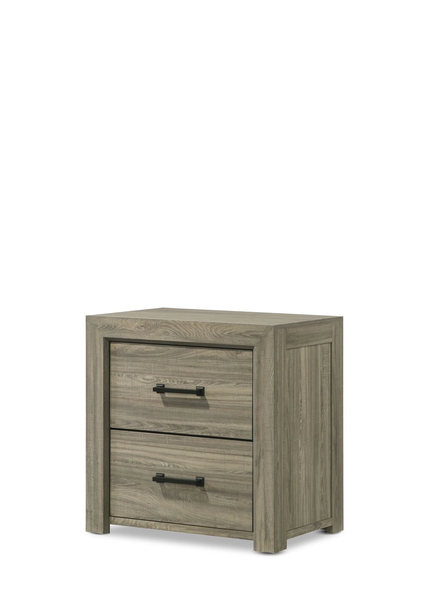 Dario 6-Piece Full Storage Bedroom Set - Light Brown, Beige - Image 3