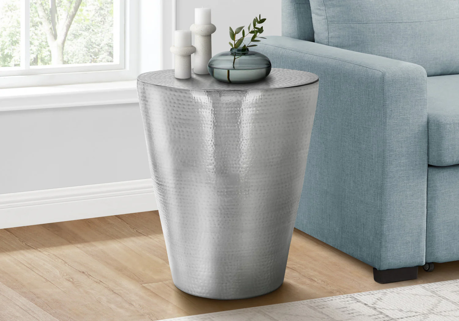 Dario Side Table - Chrome - Image 2