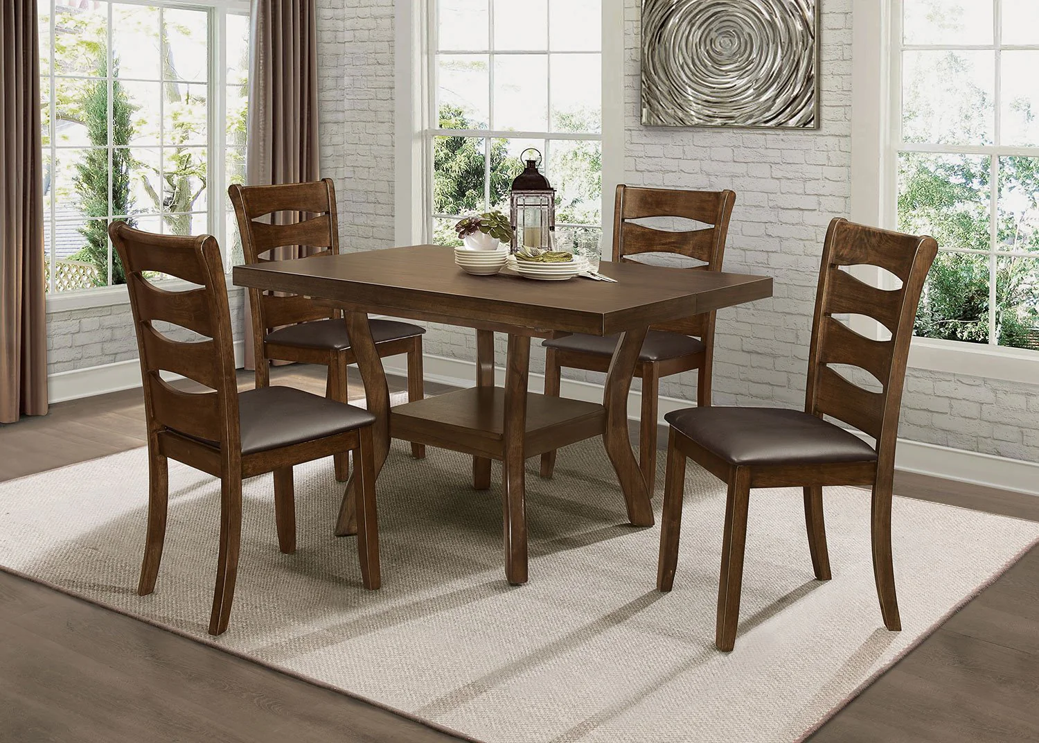 Darla Dining Chair - Brown - Image 3