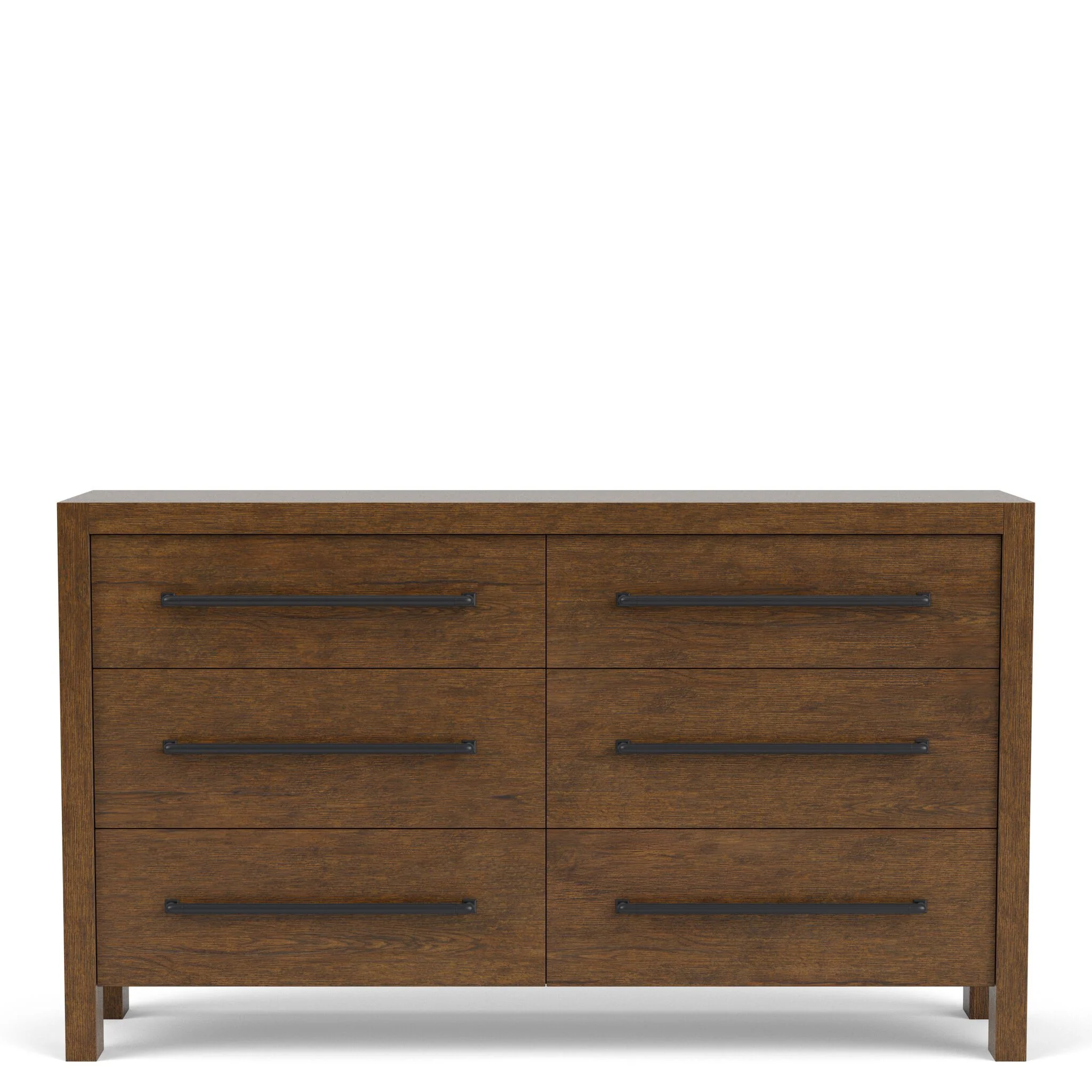 Davie 6-Drawer Dresser - Whiskey Barrel Oak - Image 2