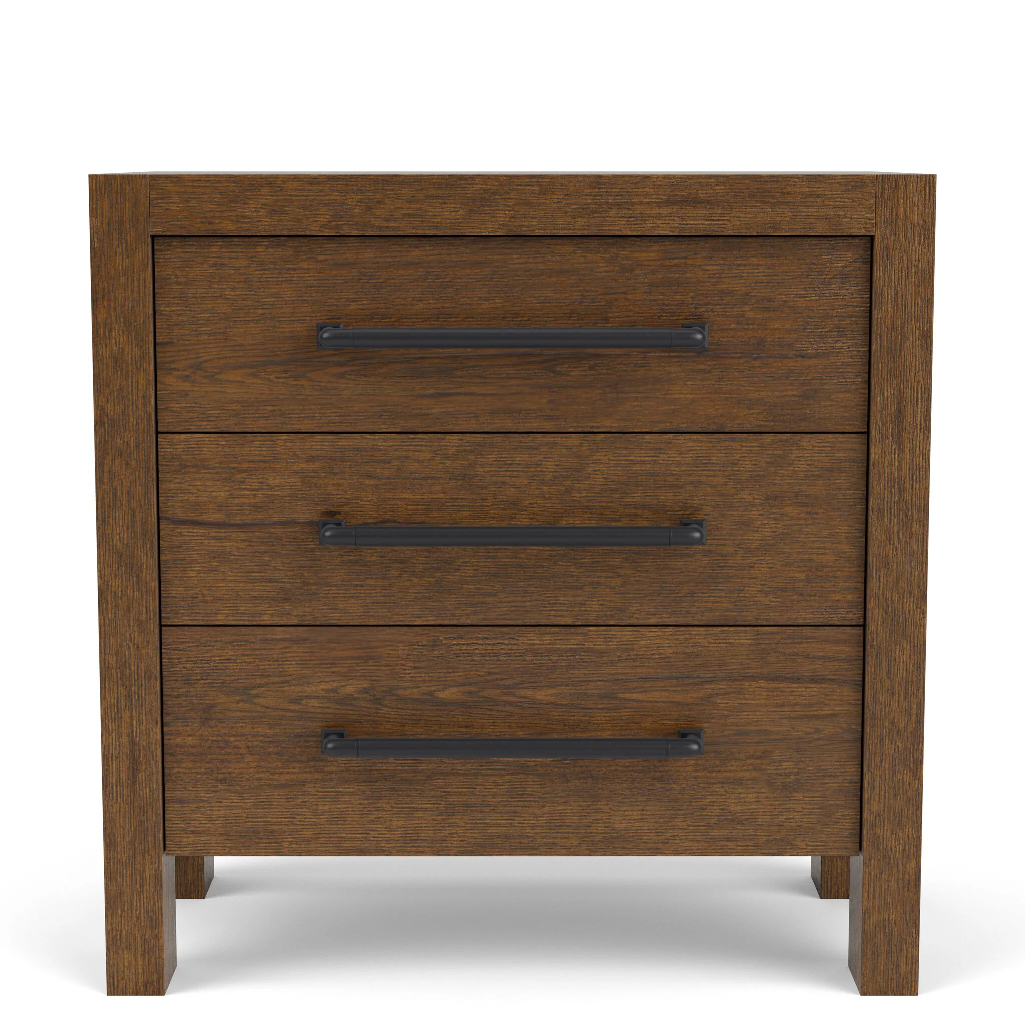 Davie Night Table - Whiskey Barrel Oak - Image 2