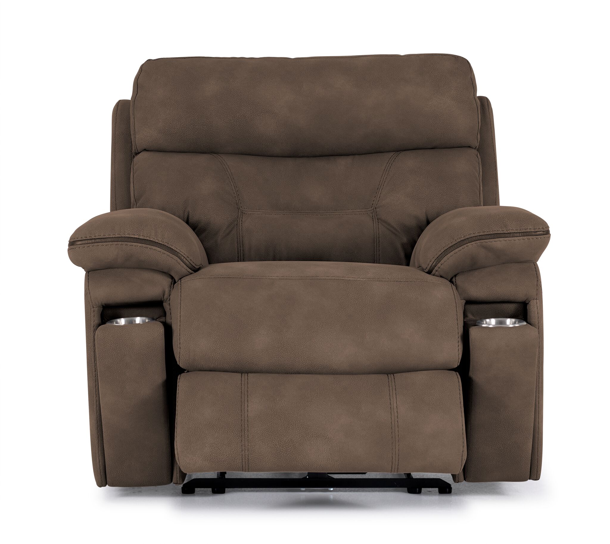 Dawson Power Reclining Chair - Brown - Image 4