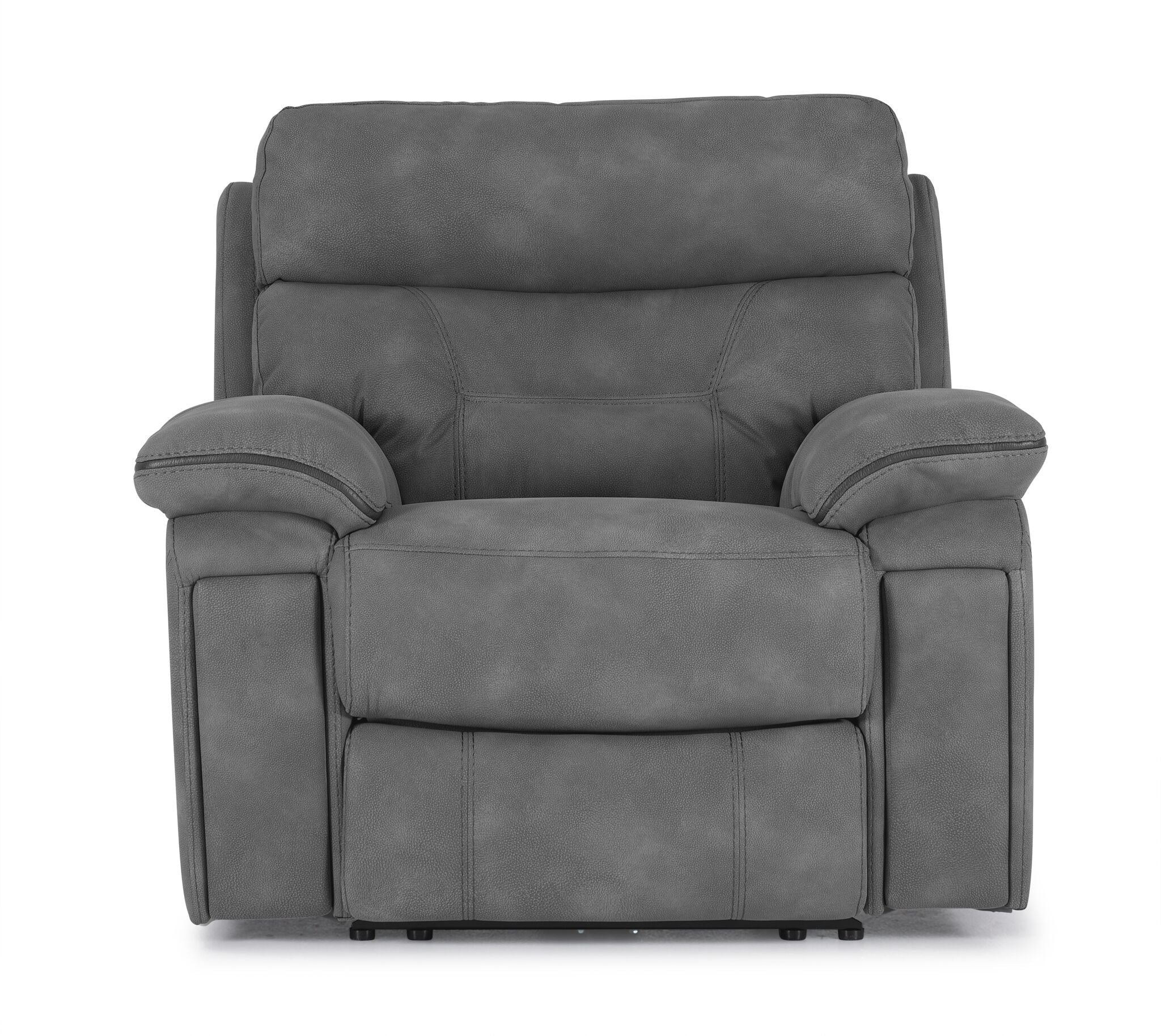 Dawson Power Reclining Chair - Silver Grey - Image 2
