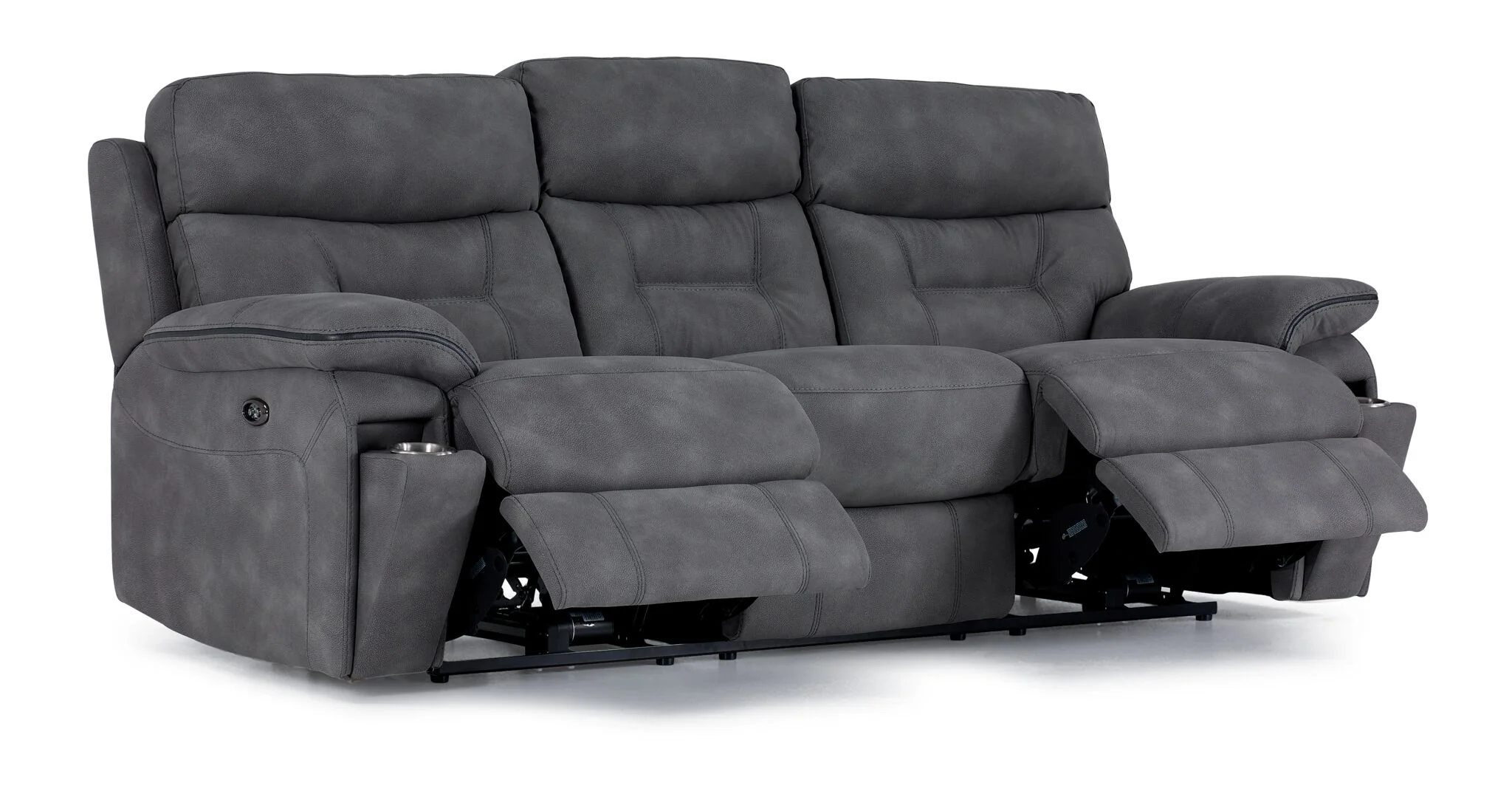 Dawson Power Reclining Sofa - Graphite - Image 4