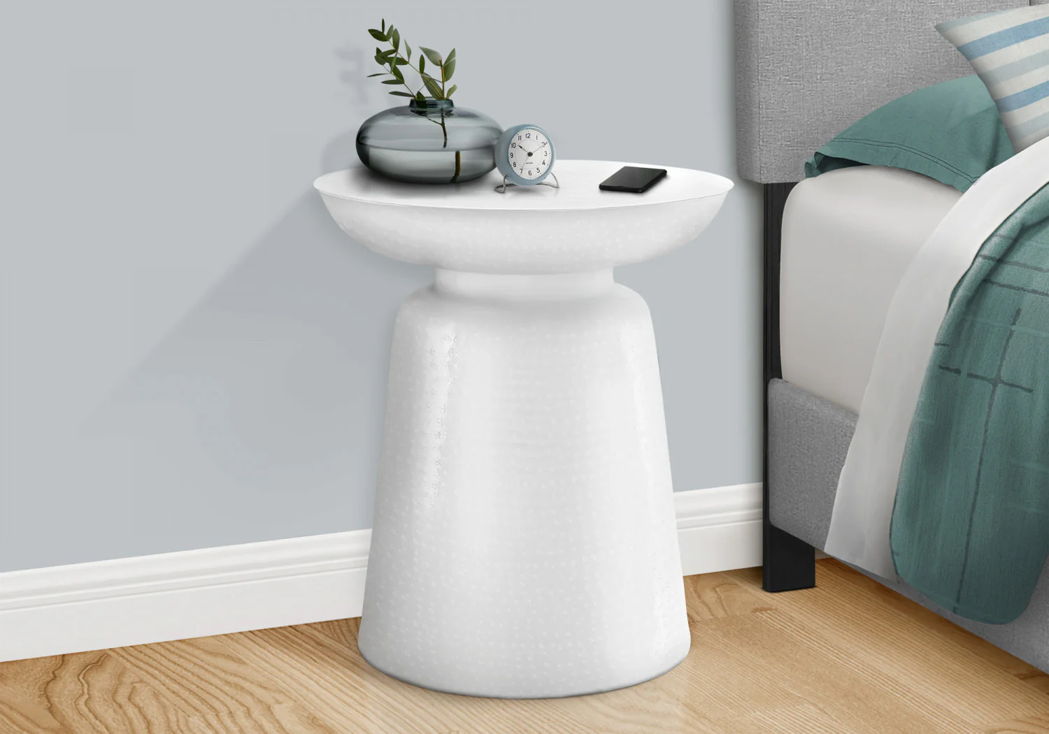 Daxi Side Table - White - Image 9