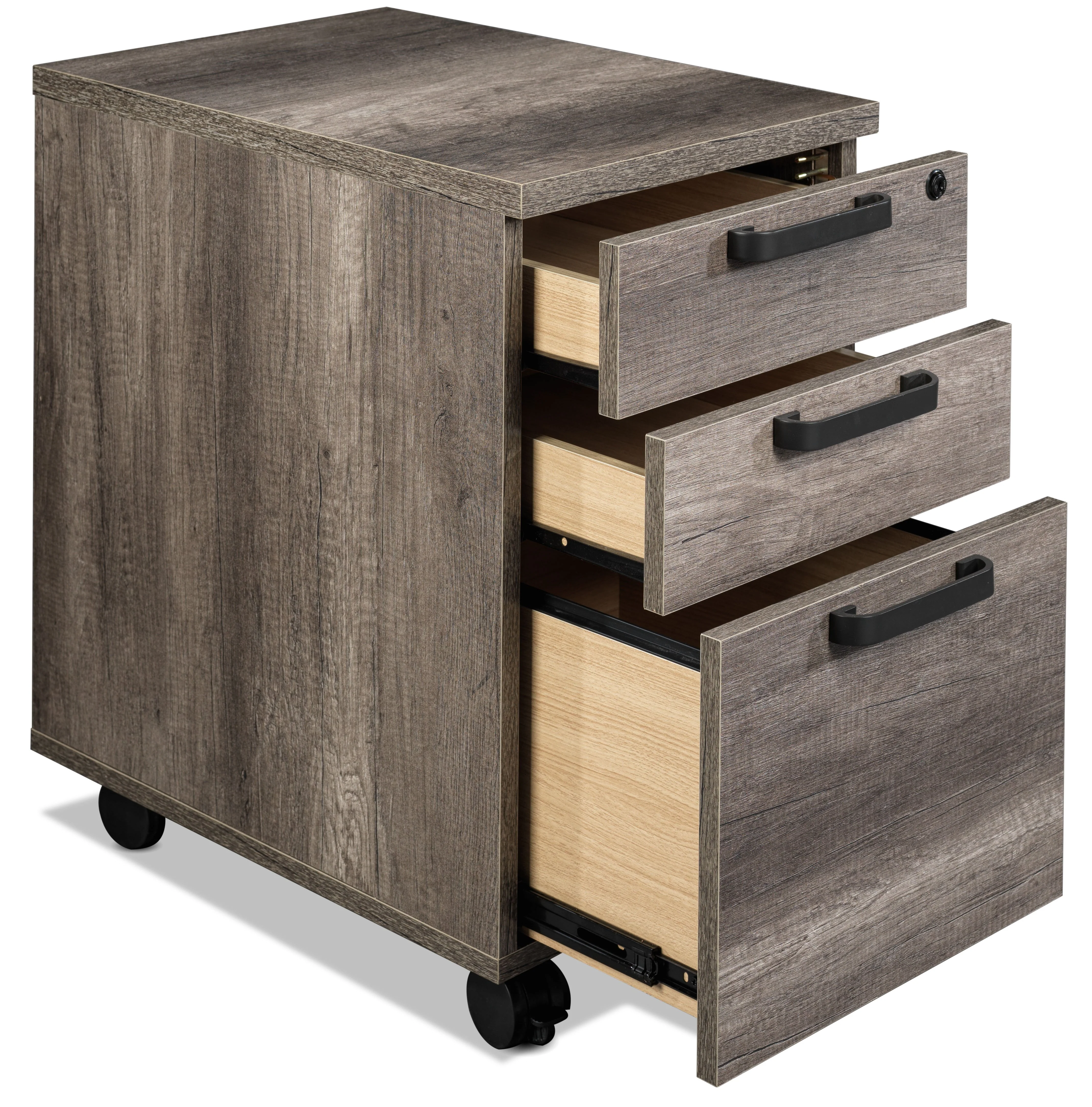 Dean Filing Cabinet - Greystone - Image 3