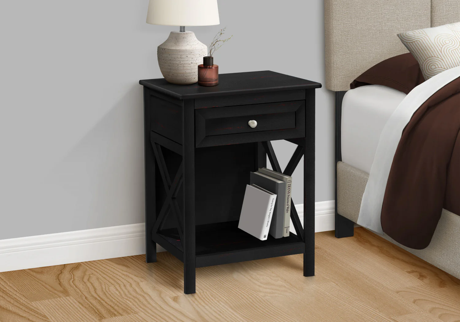 Deanne Side Table - Black - Image 5