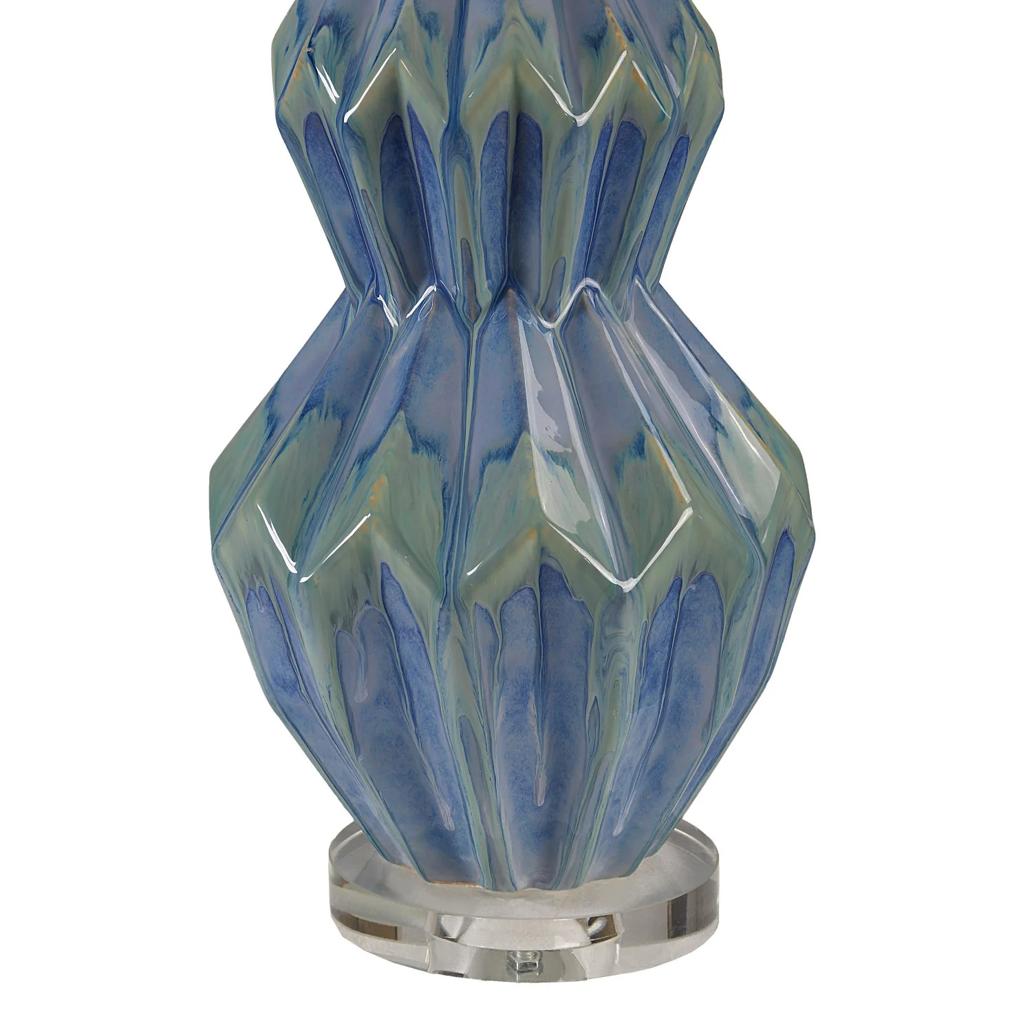Delphi Table Lamp - Glazed Turquoise Blue - Image 2