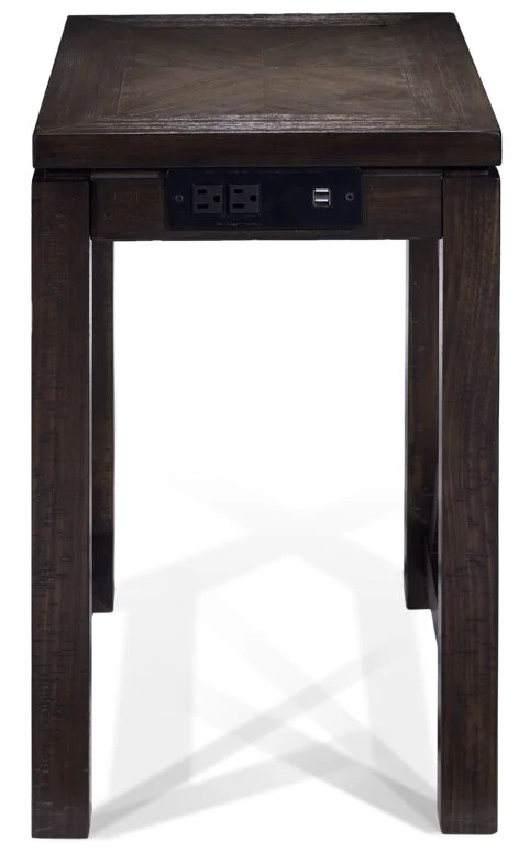 Diamond 16" Side Table - Walnut - Image 2