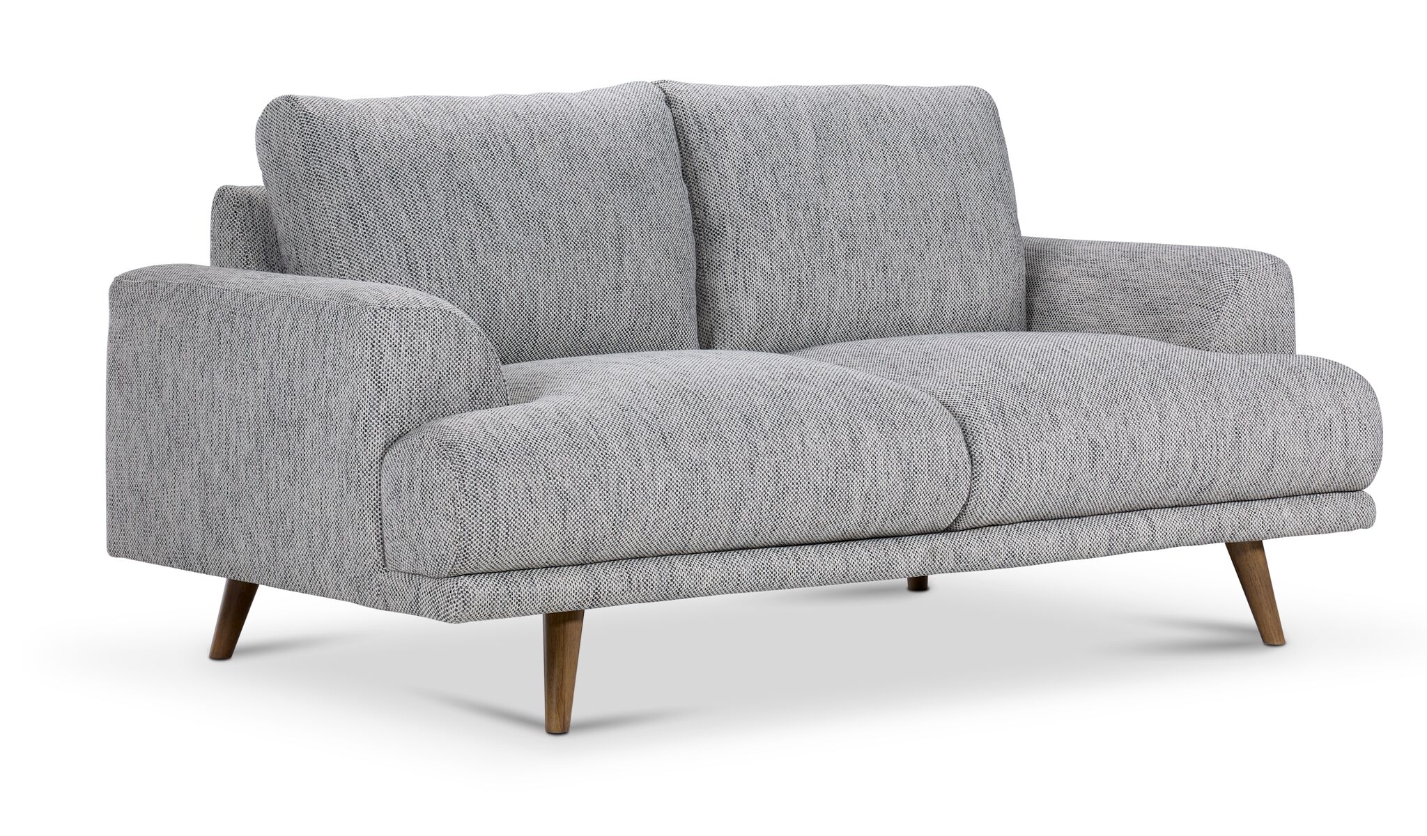 Dianna II Sofa and Loveseat Set - Grey - Image 3