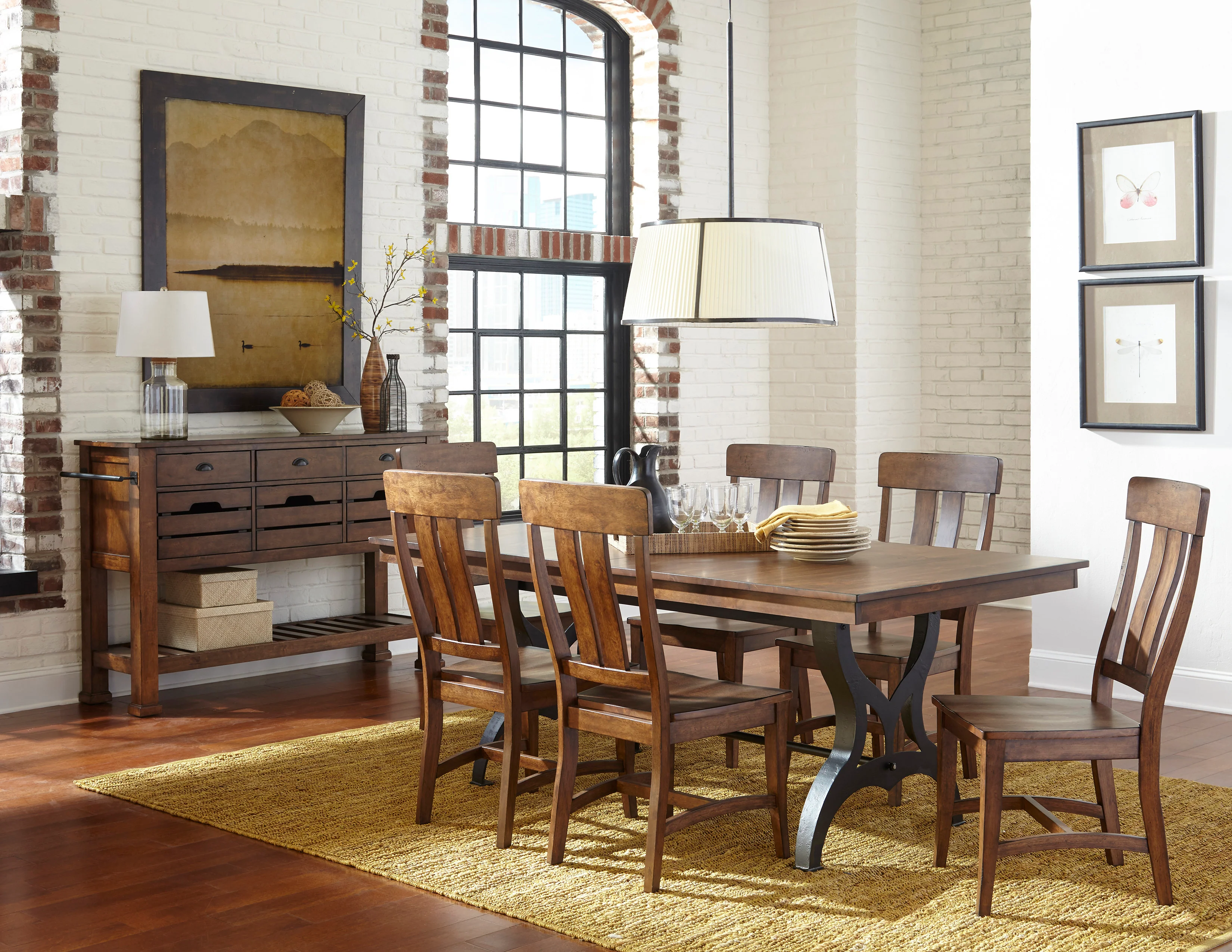 District Dining Chair - Brown - Image 2