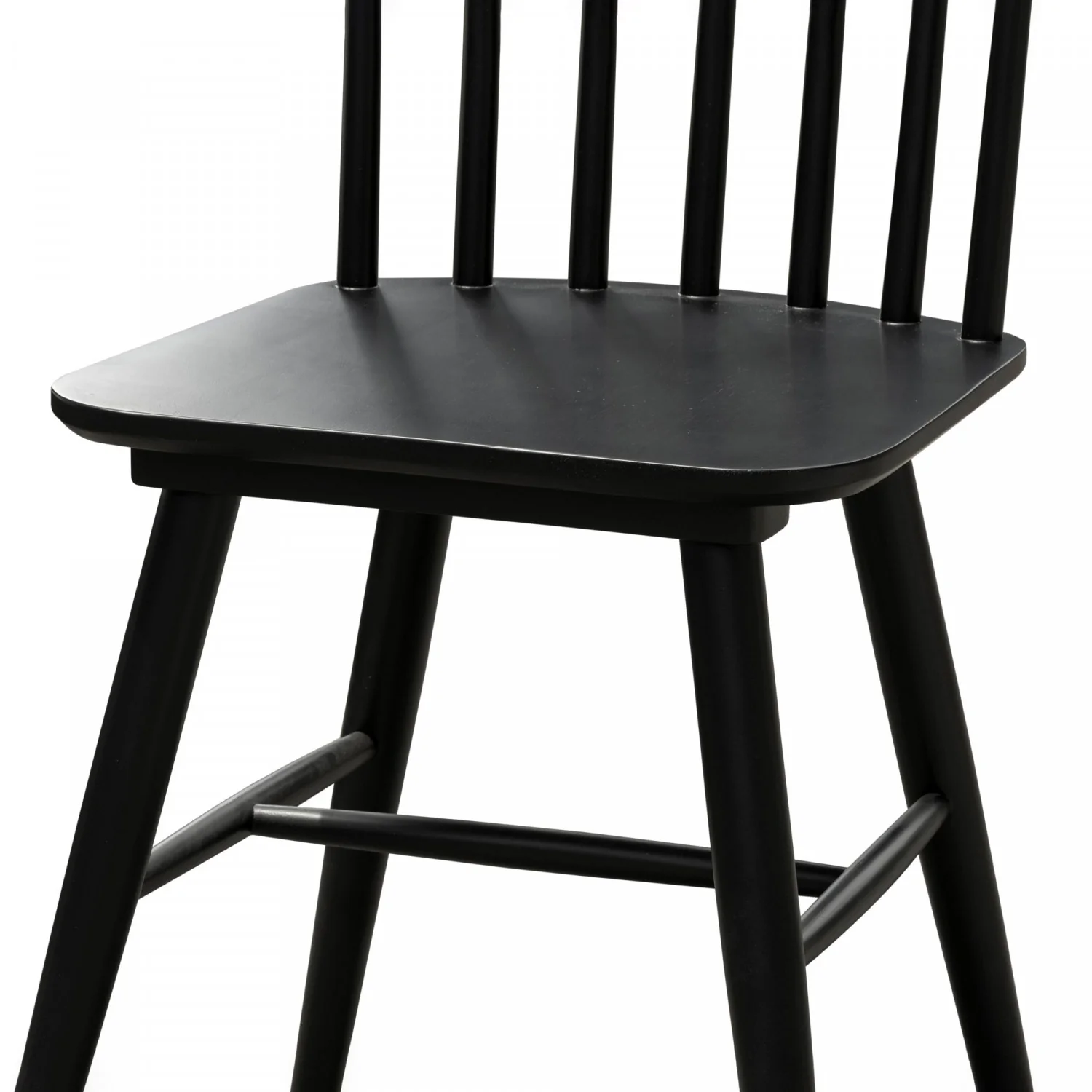 Dorsen Dining Chair - Black - Set of Two - Image 11
