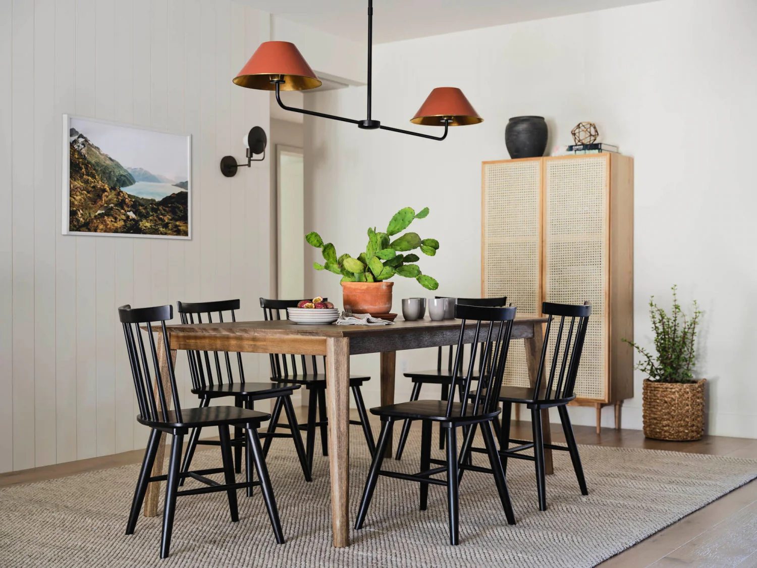 Dorsen Dining Chair - Black - Set of Two - Image 6