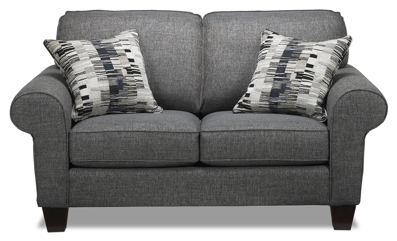 Drake 2 Pc. Living Room Package - Grey - Image 3