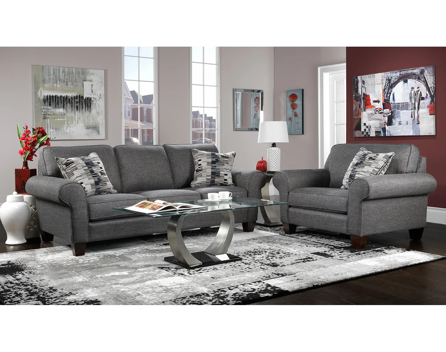 Drake Chair - Grey - Image 3