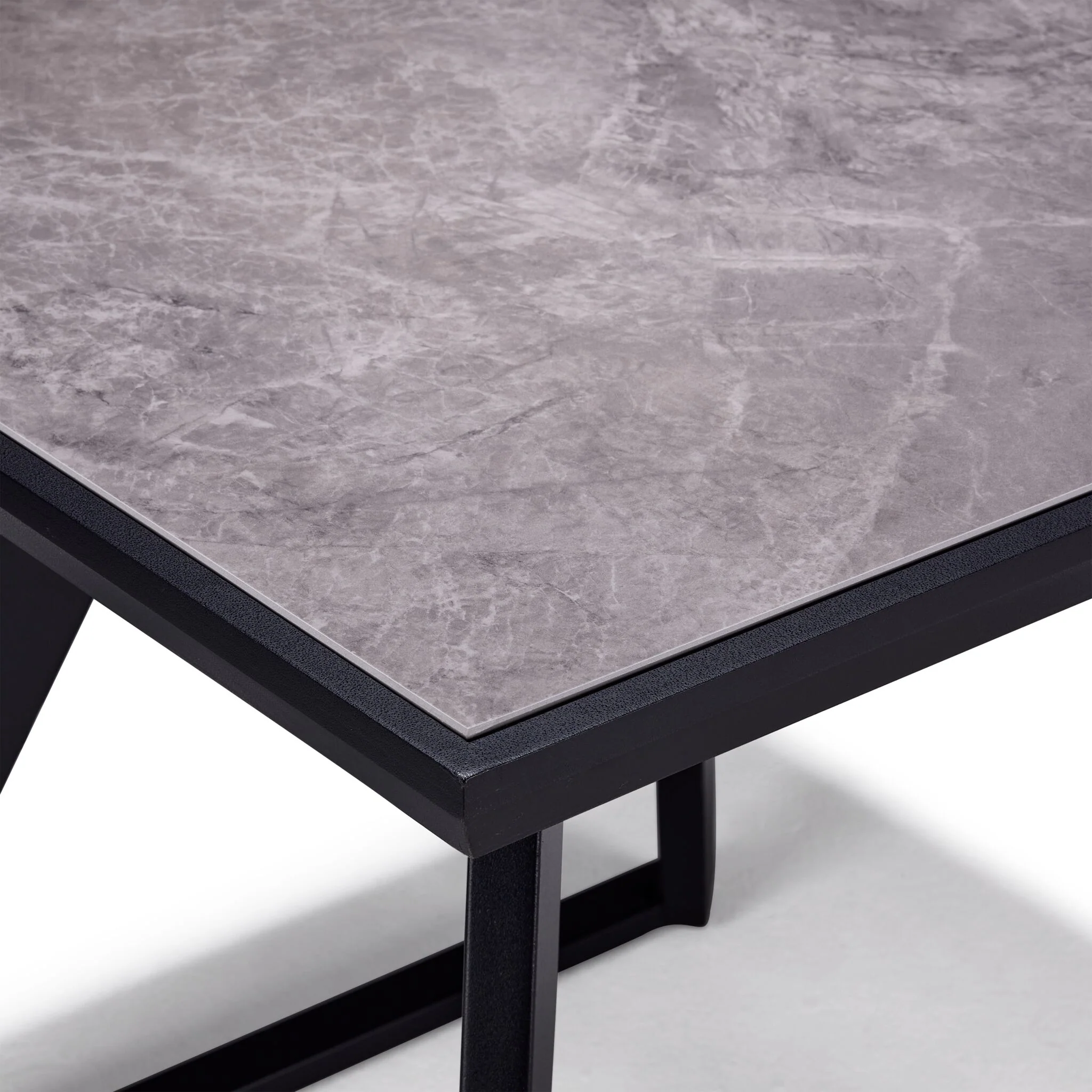 Drake 21.75" End Table - Black, Grey - Image 3