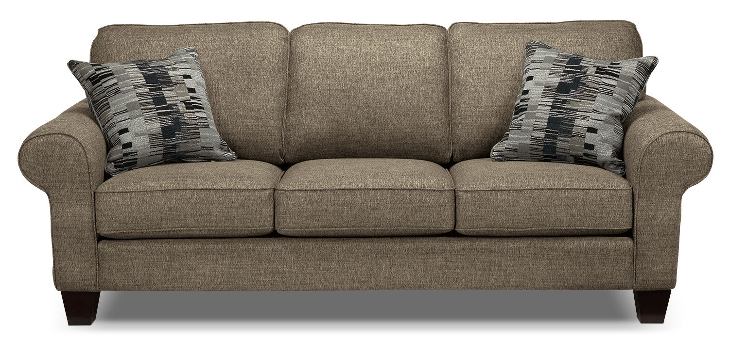 Drake Sofa and Loveseat Set - Mercury - Image 2