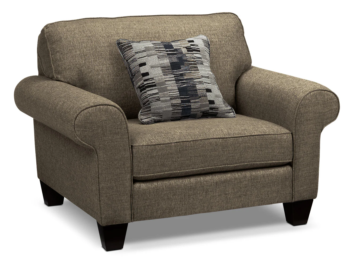 Drake Sofa, Loveseat and Chair Set - Mercury - Image 4