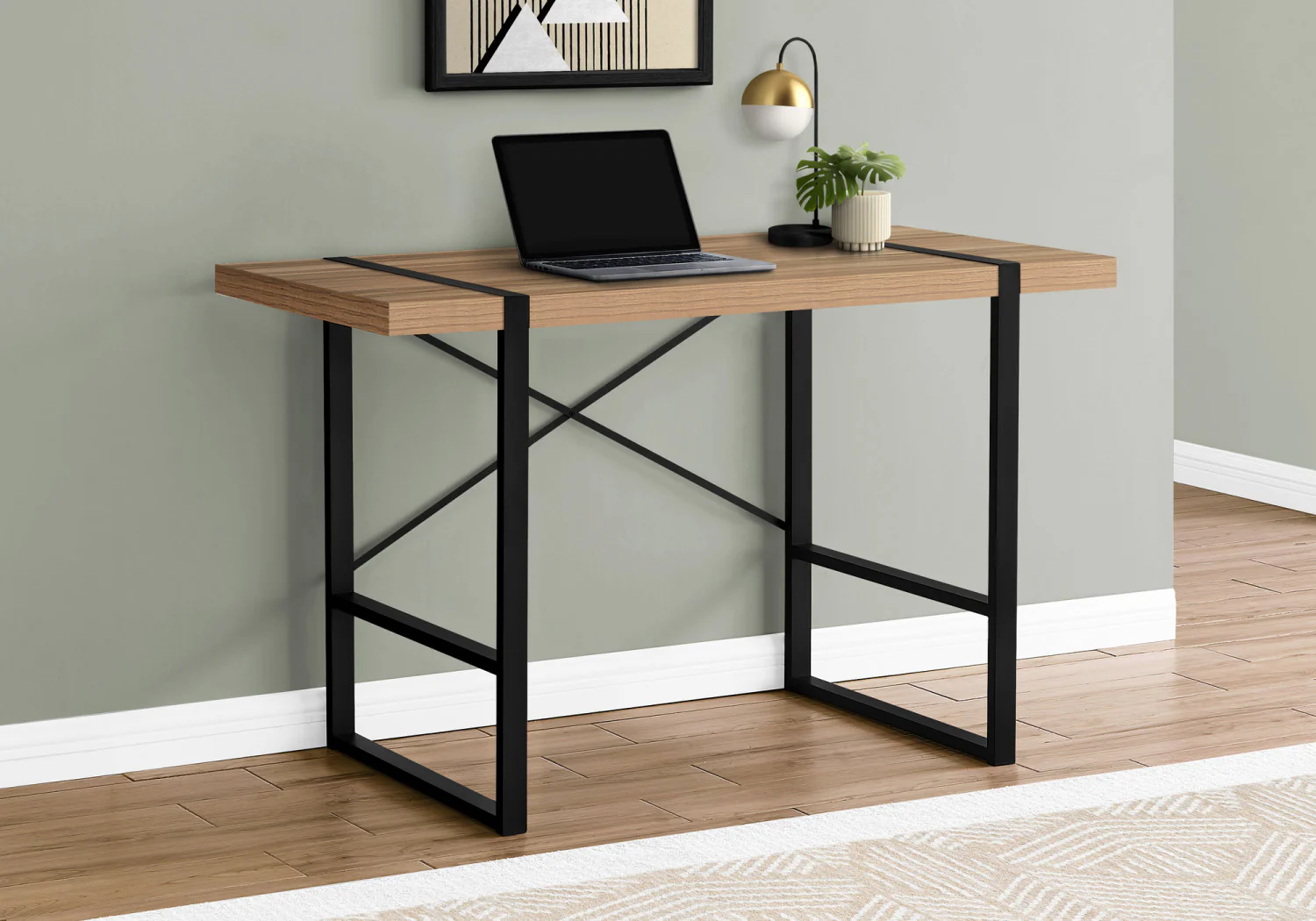 Dray Desk - Brown - Image 2