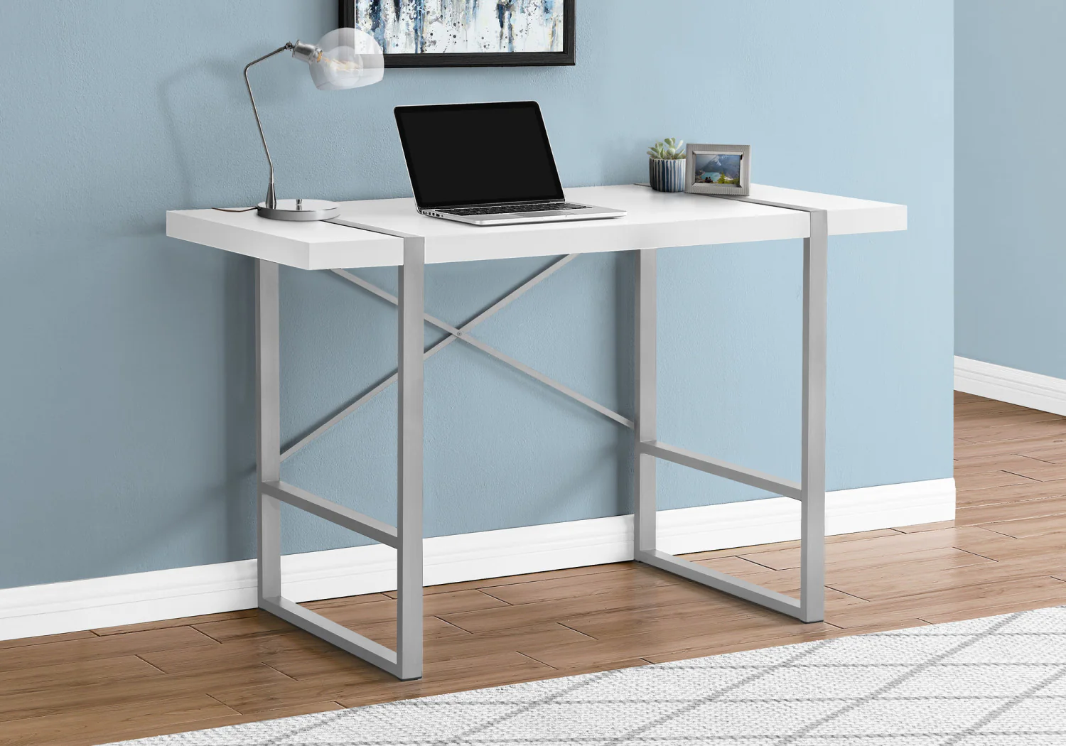 Dray Desk - White - Image 2