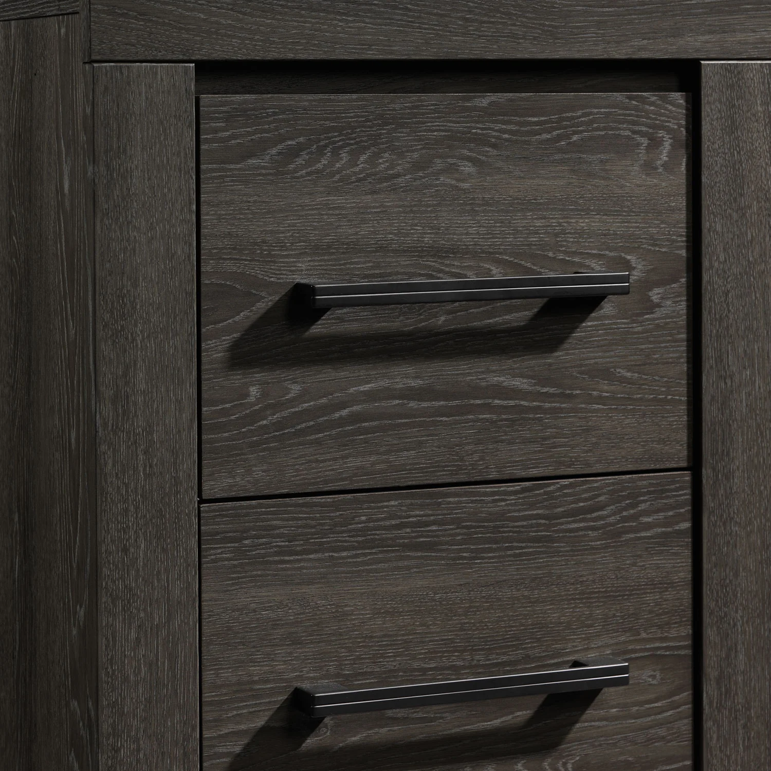 Driftwood Narrow Nightstand - Rustic Brown - Image 2