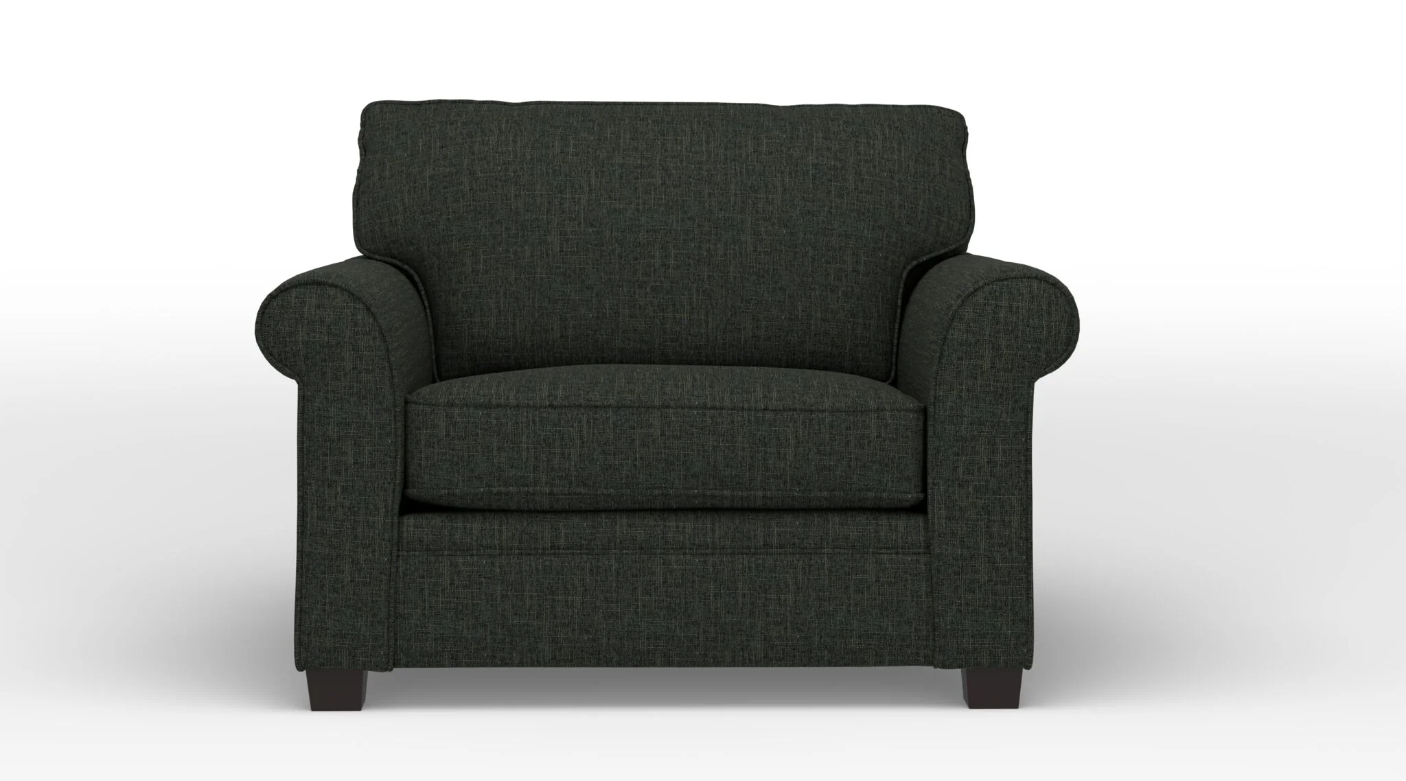 Duffield Chair and a half - Bondi Dark Grey - Image 2