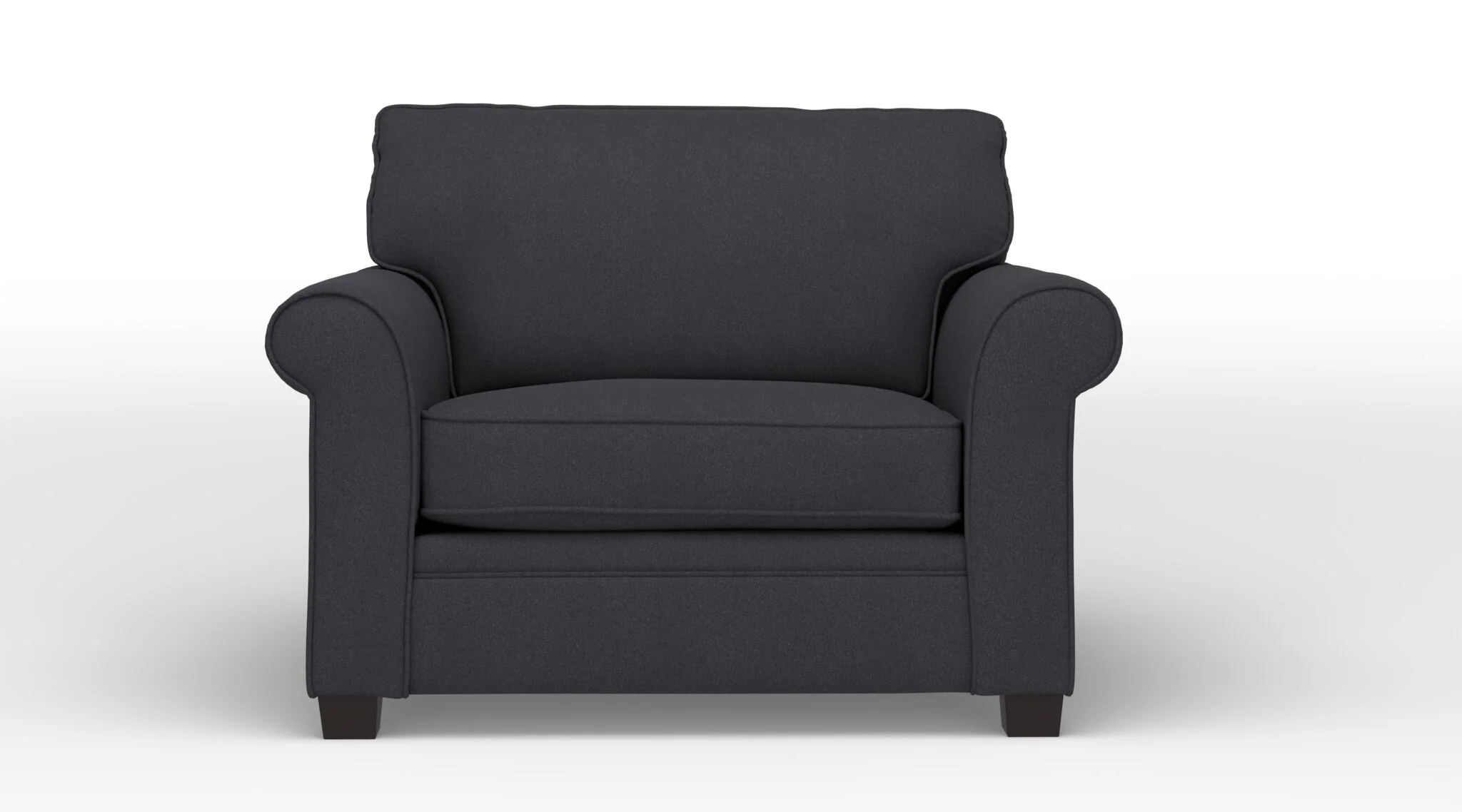 Duffield Chair and a half - Cabana Dark Grey - Image 2