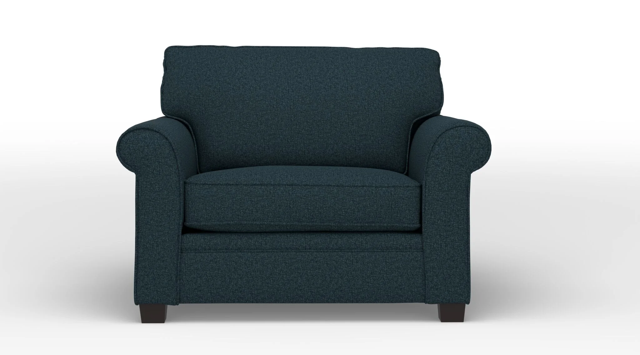Duffield Chair and a half - Dexter Dark Blue - Image 2