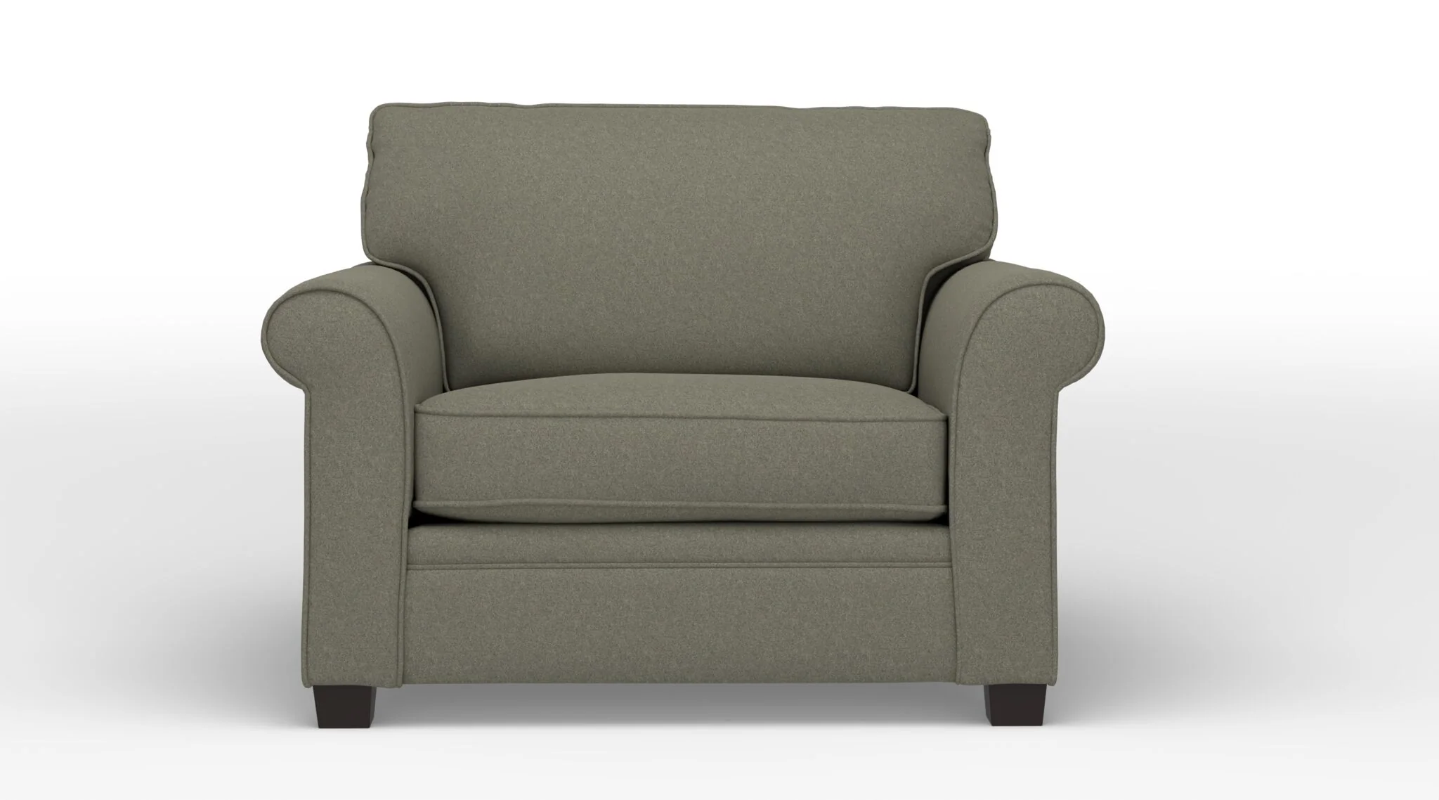 Duffield Chair and a half - Flax Brown - Image 2