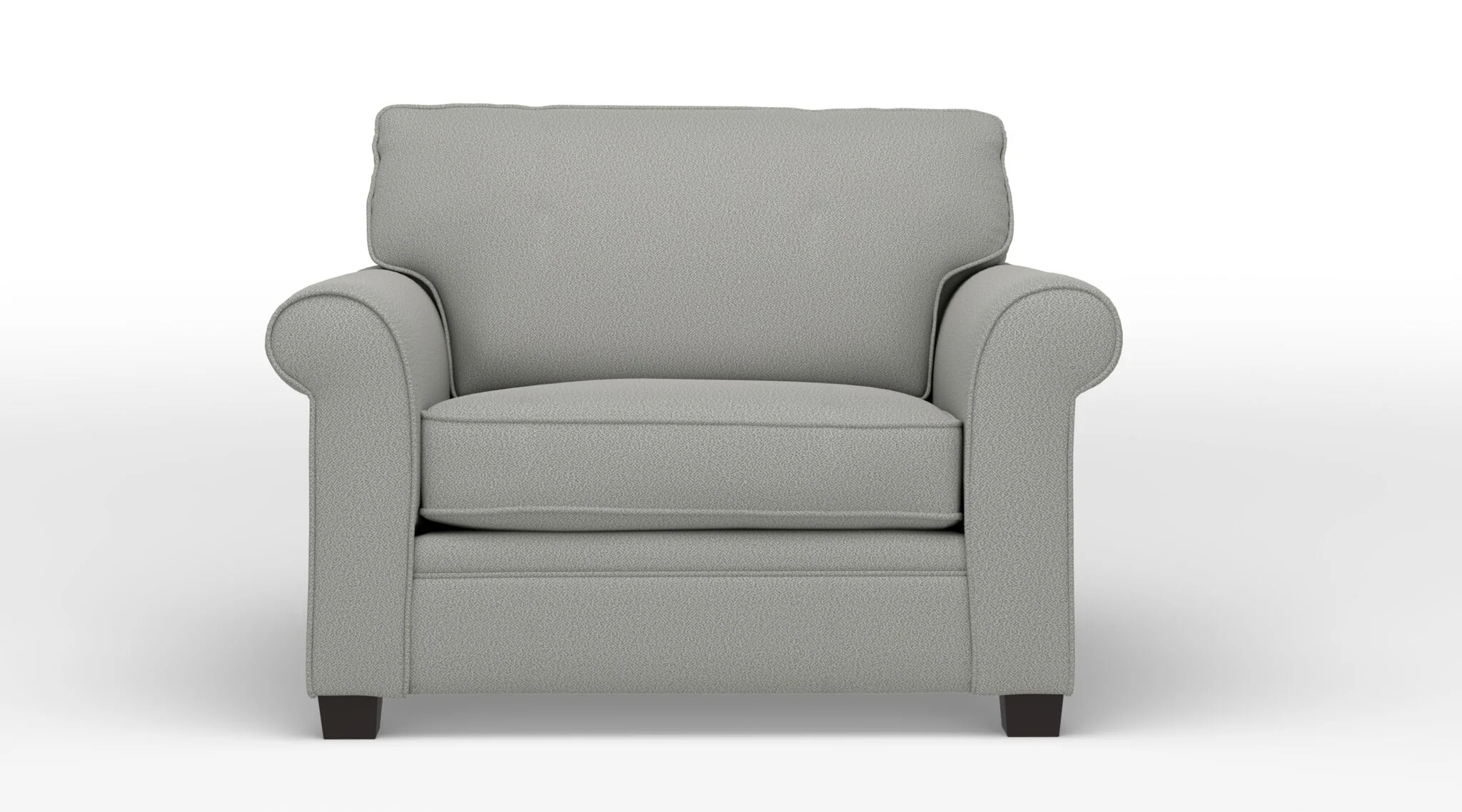 Duffield Chair and a half - Jacob Light Grey - Image 2