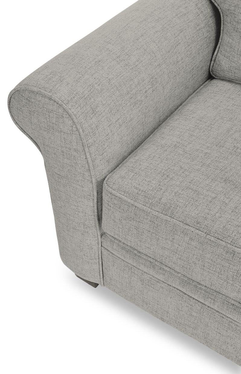 Duffield Chair and a Half - Sutton Smoke - Image 3