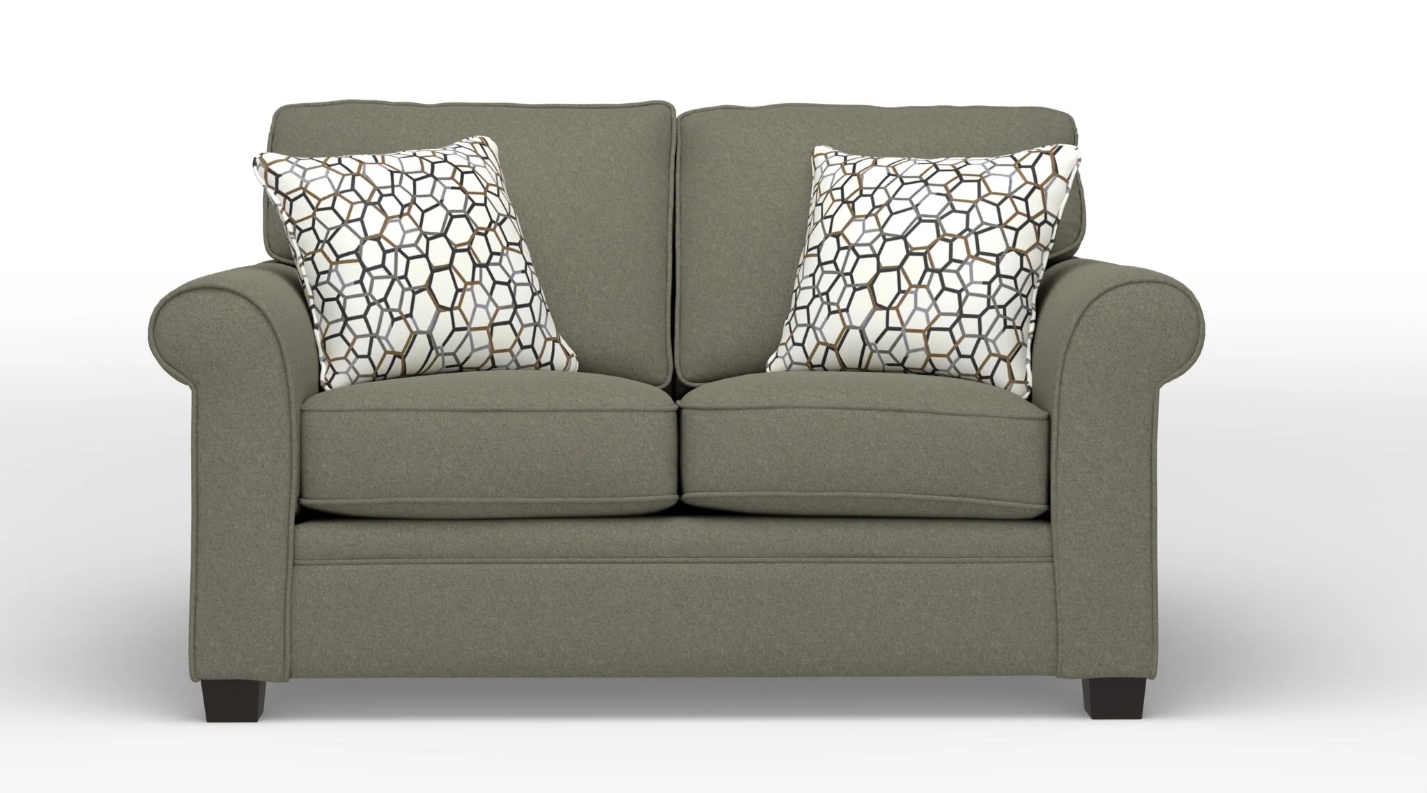 Duffield Loveseat - Flax Brown - Image 2