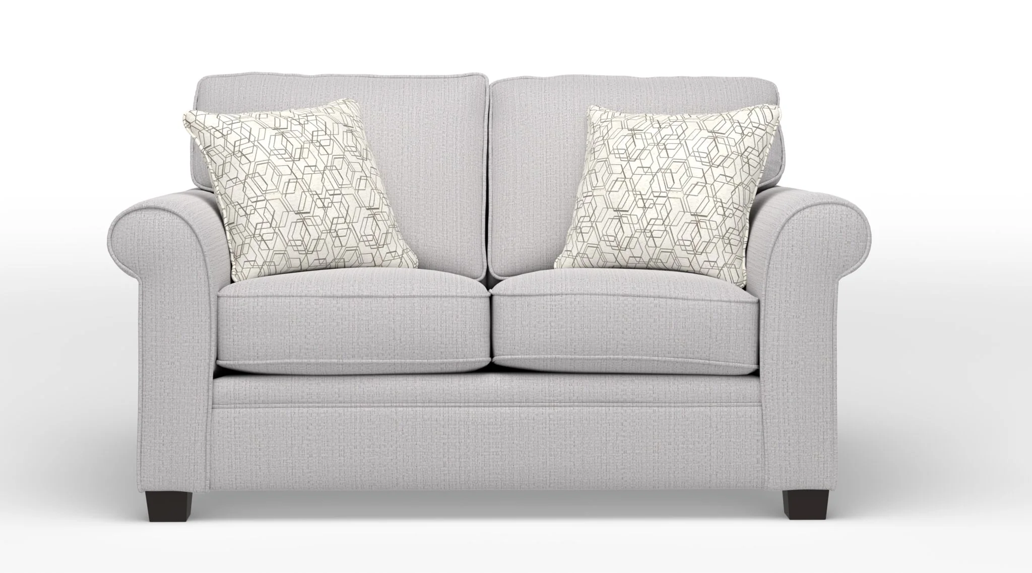 Duffield Loveseat - Smoke Light Grey - Image 2