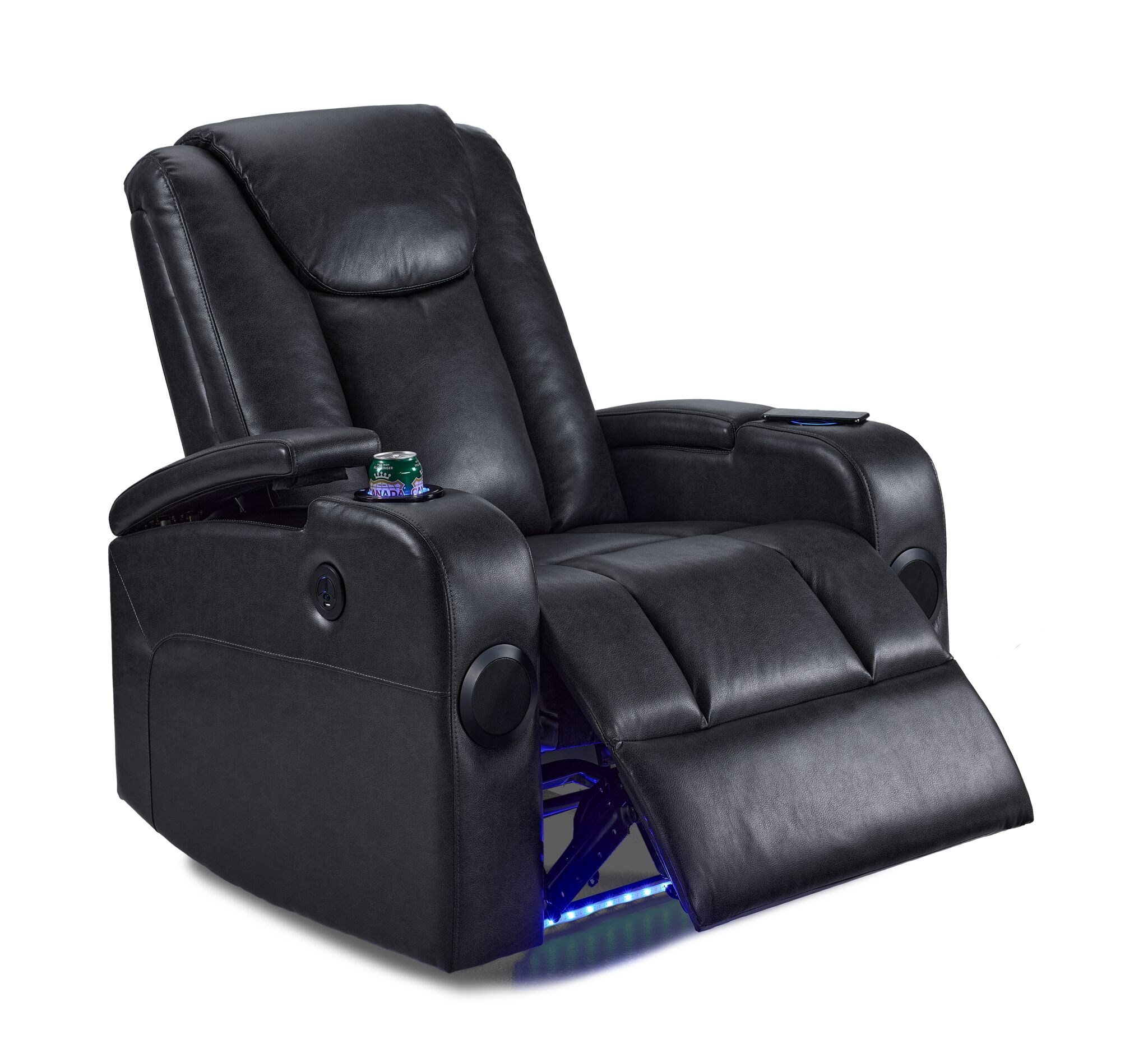 Duke Power Recliner - Grey - Image 4